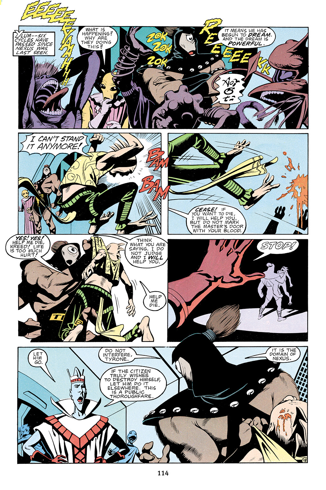Read online Nexus Omnibus comic -  Issue # TPB 2 - 113