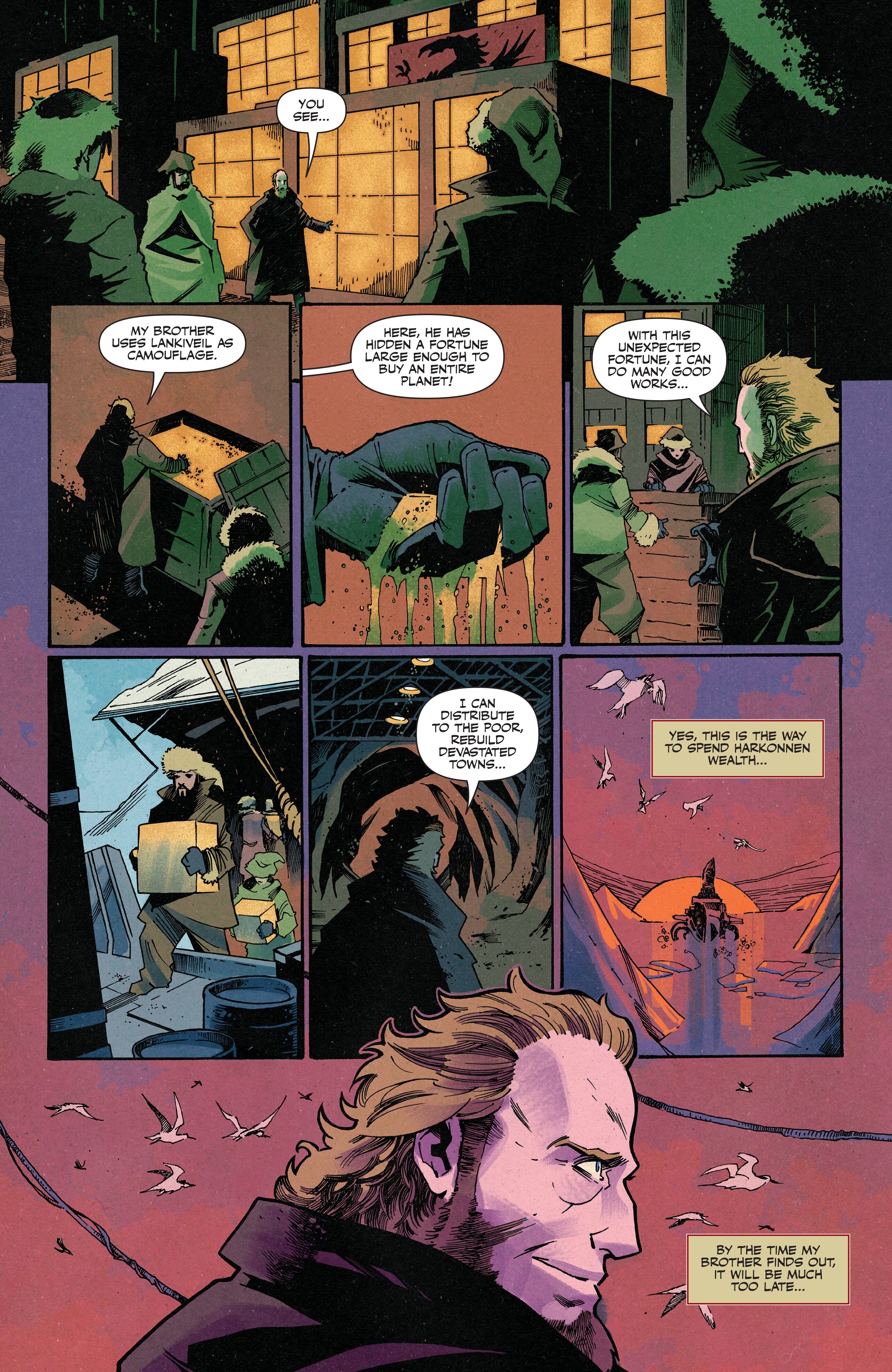 Read online Dune: House Harkonnen comic -  Issue #9 - 6