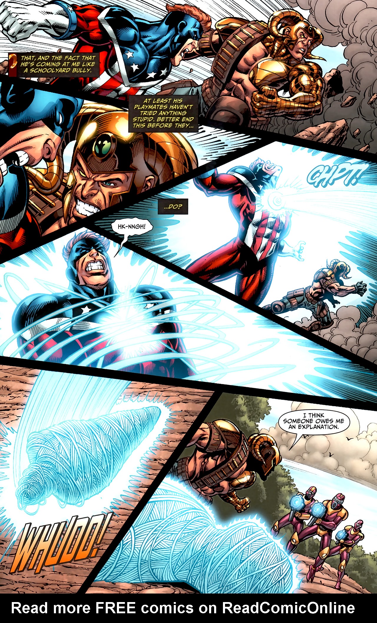 Read online Magog comic -  Issue #9 - 19