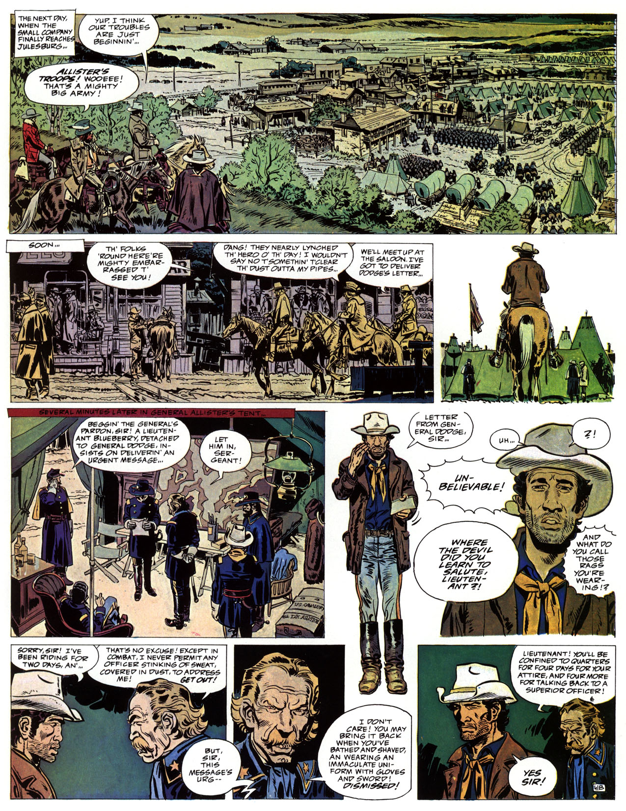 Read online Epic Graphic Novel: Lieutenant Blueberry comic -  Issue #3 - 45