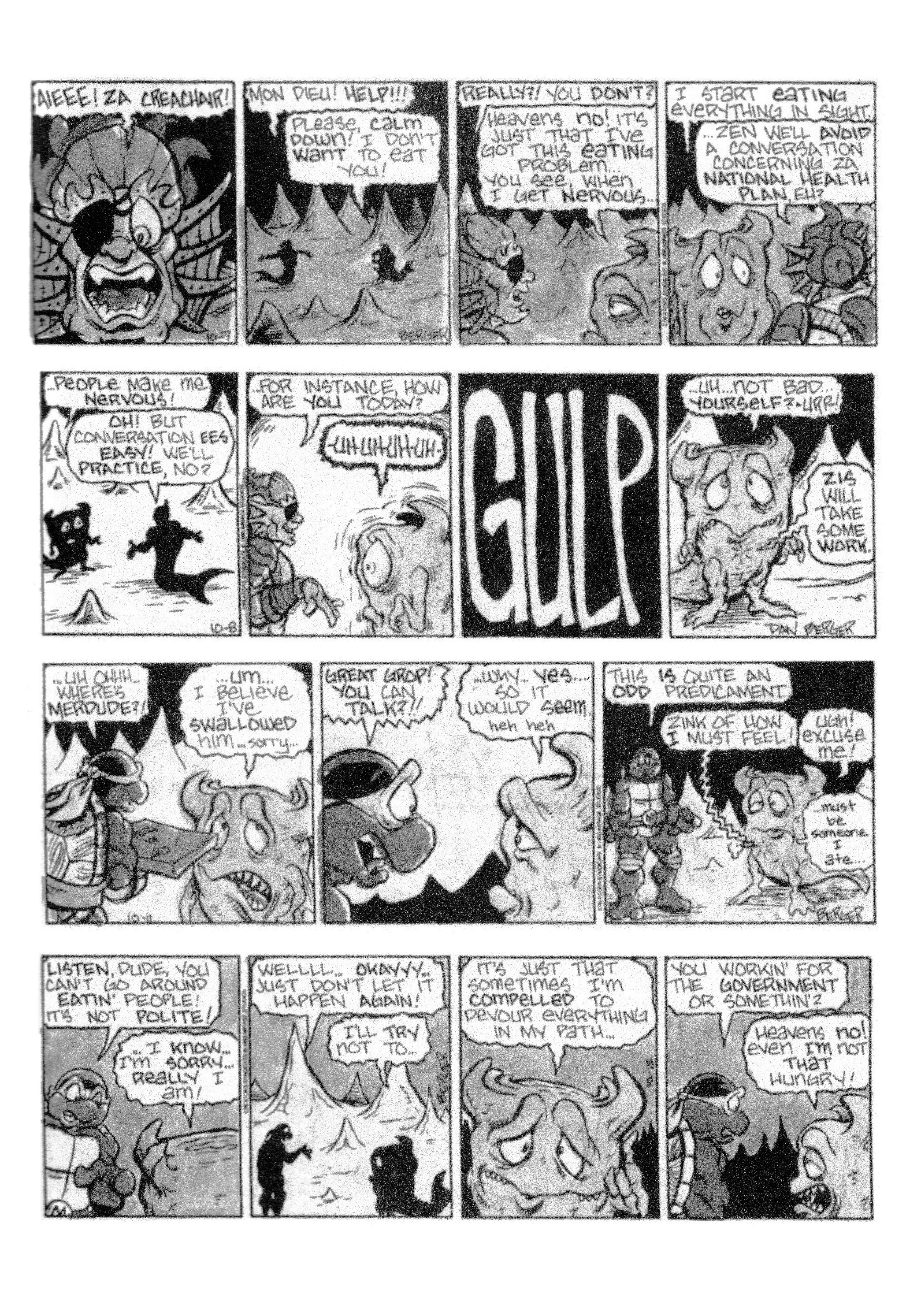 Read online Teenage Mutant Ninja Turtles: Complete Newspaper Daily Comic Strip Collection comic -  Issue # TPB 2 (Part 2) - 102
