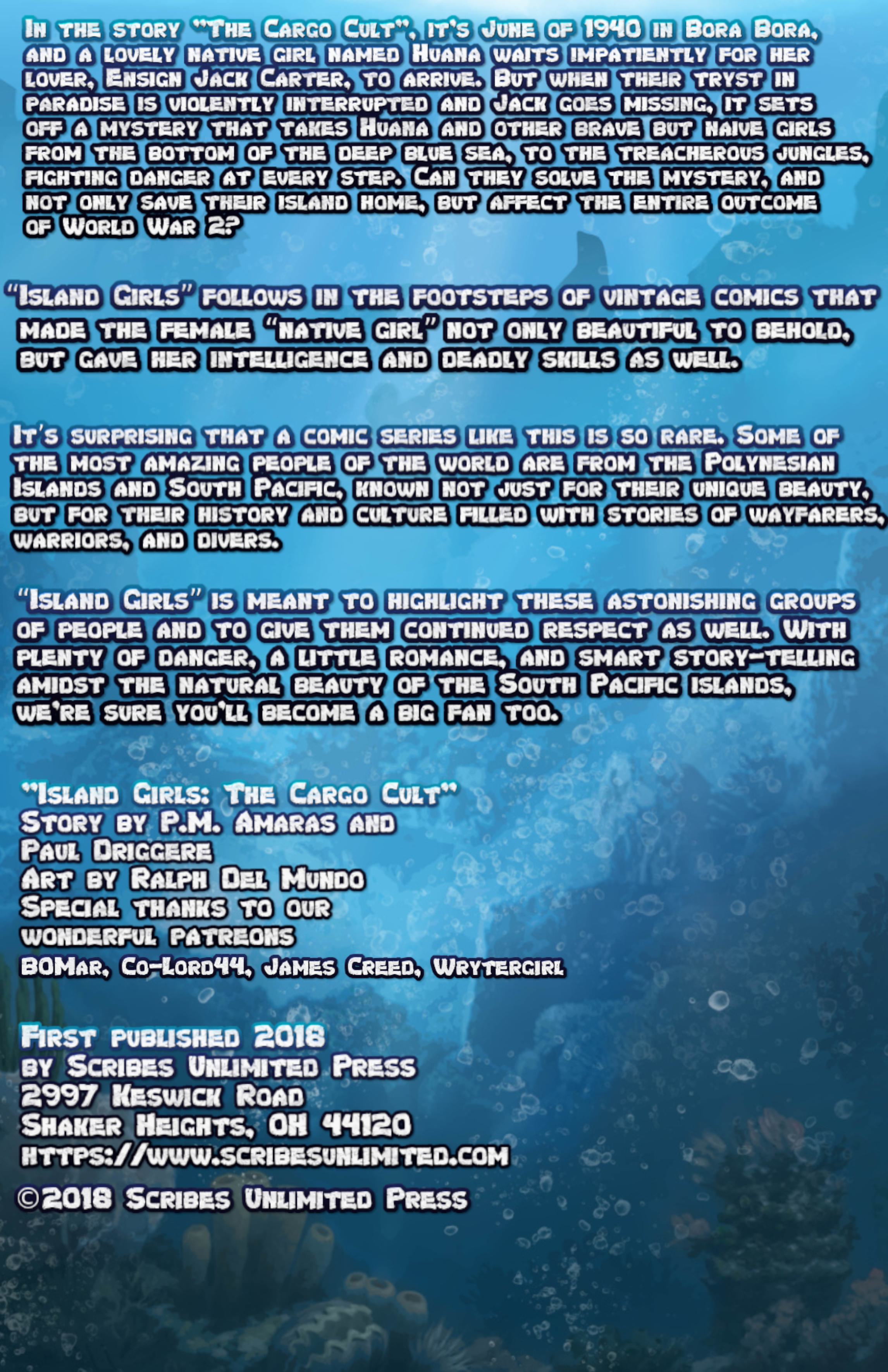 Read online Island Girls comic -  Issue #1 - 2