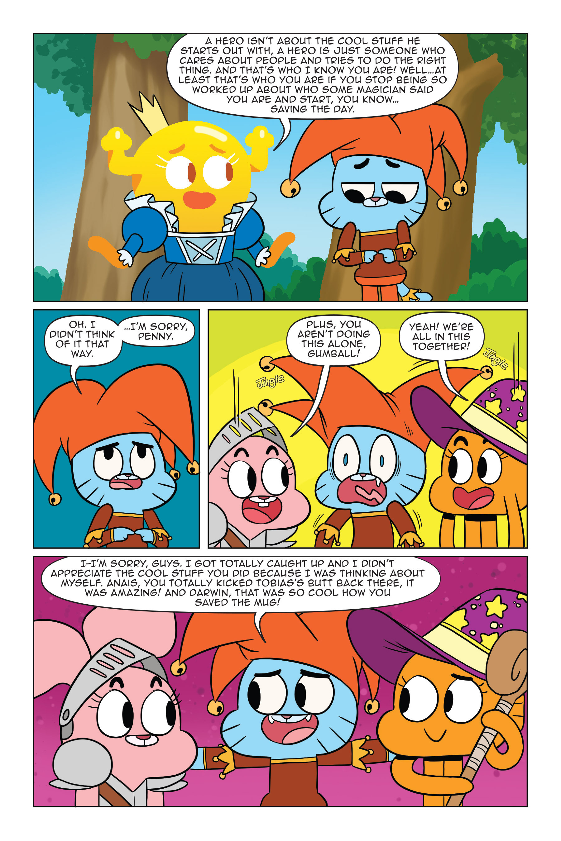 Read online The Amazing World of Gumball: Fairy Tale Trouble comic -  Issue # Full - 84