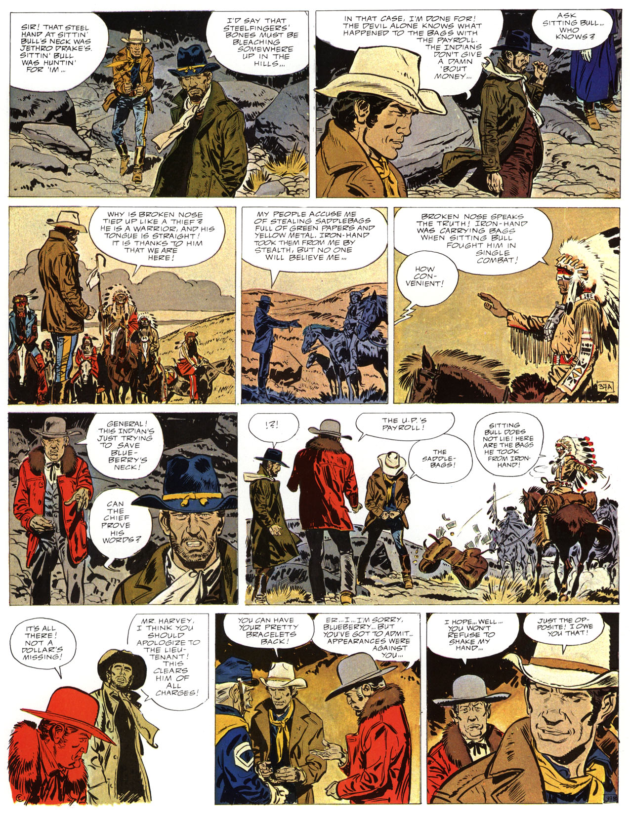 Read online Epic Graphic Novel: Lieutenant Blueberry comic -  Issue #3 - 41