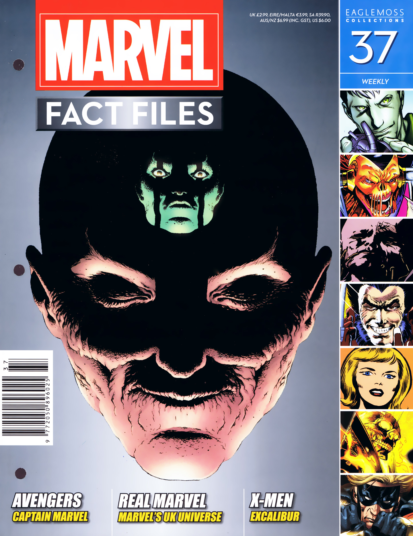 Read online Marvel Fact Files comic -  Issue #37 - 1