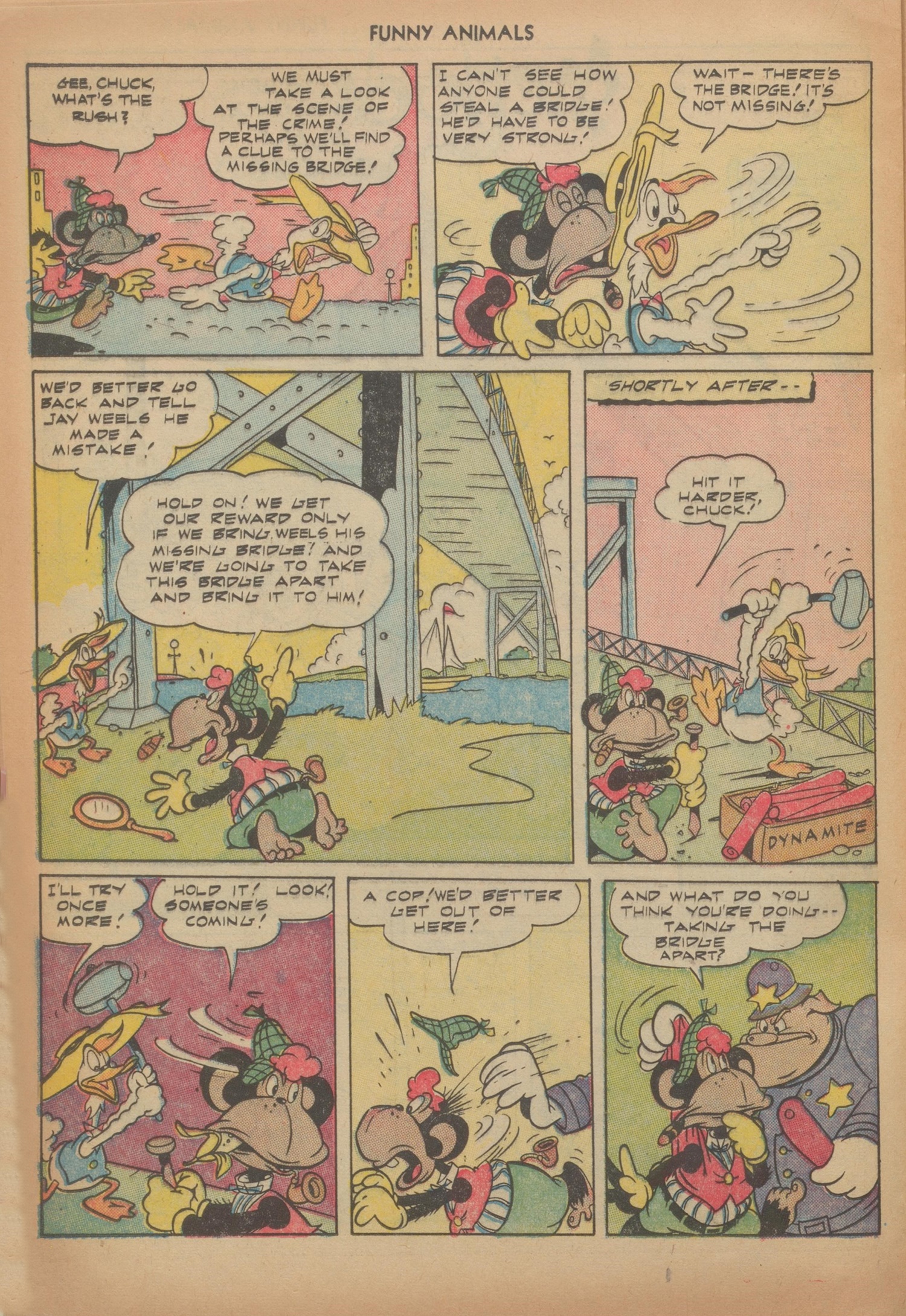 Read online Fawcett's Funny Animals comic -  Issue #51 - 20
