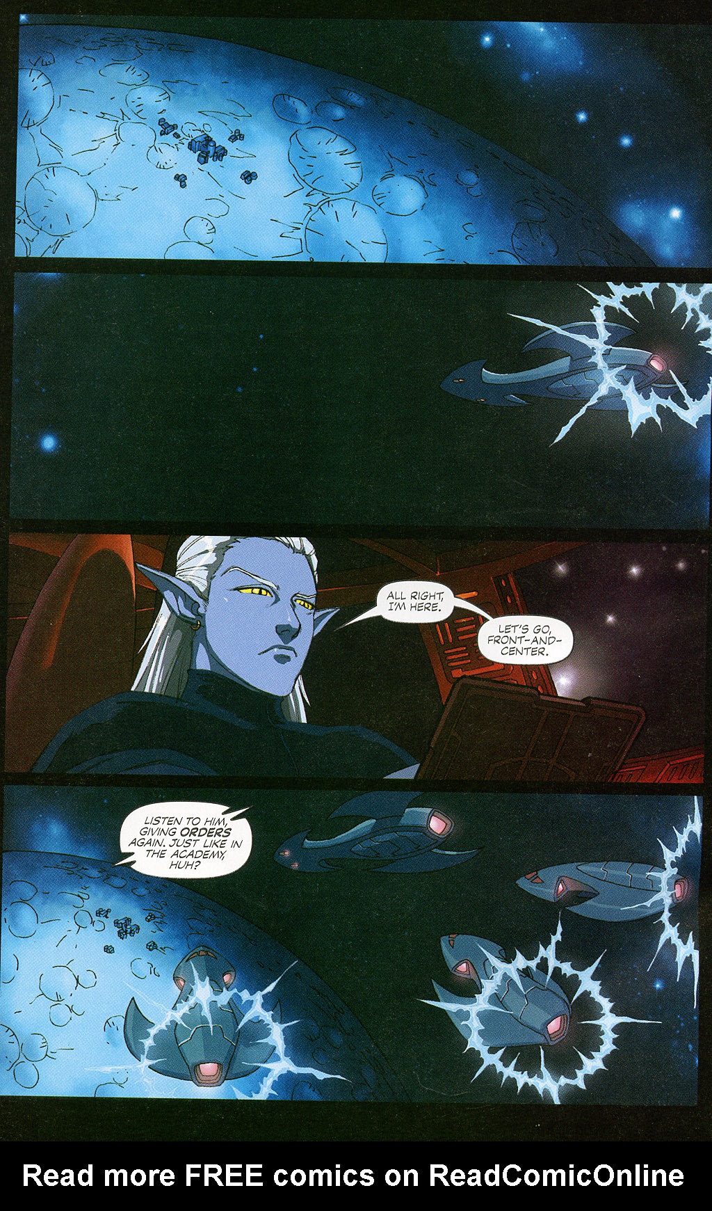 Read online Voltron: Defender of the Universe comic -  Issue #4 - 8