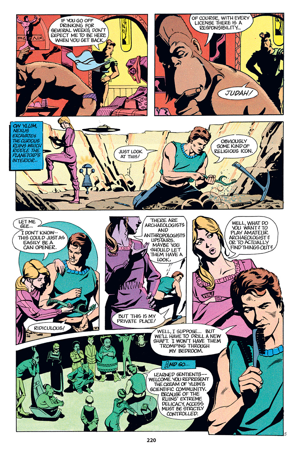 Read online Nexus Omnibus comic -  Issue # TPB 1 - 215