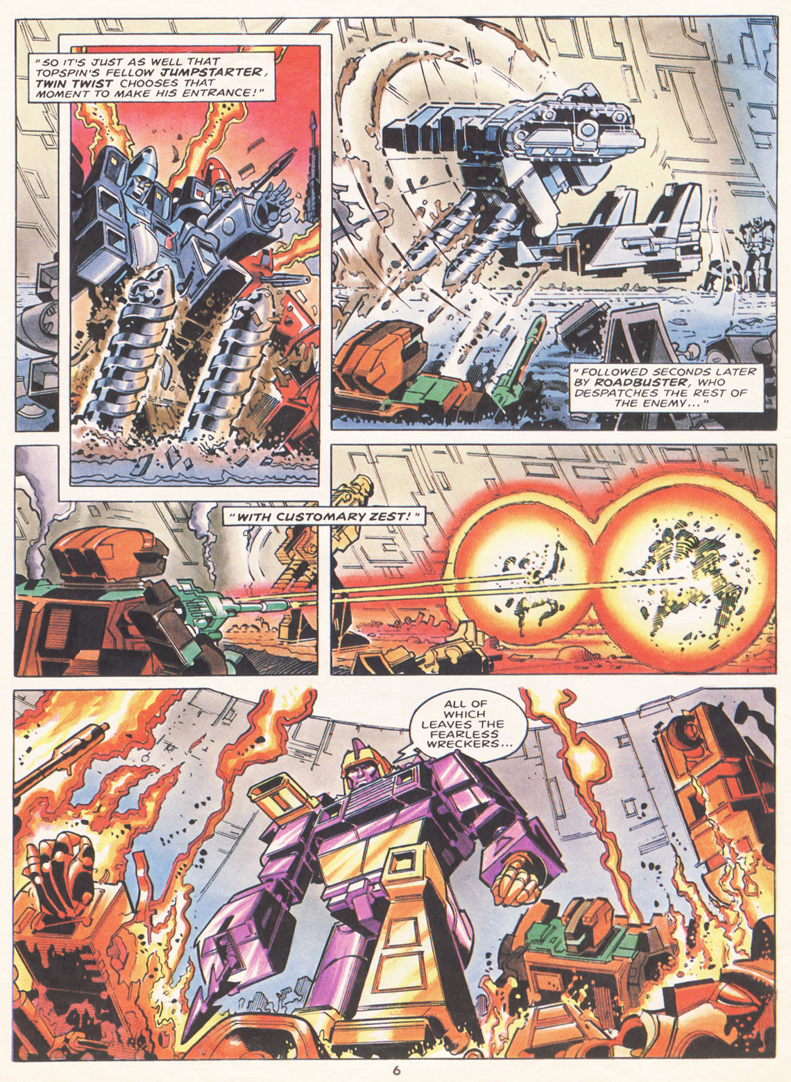 Read online The Transformers (UK) comic -  Issue #82 - 6