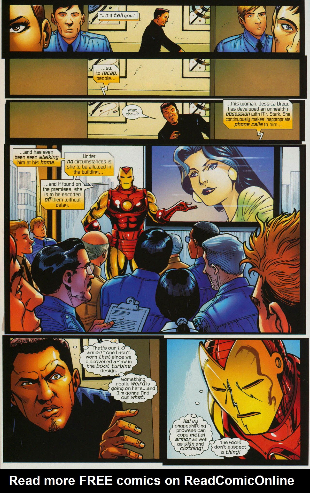Read online Marvel Adventures Iron Man comic -  Issue #10 - 20