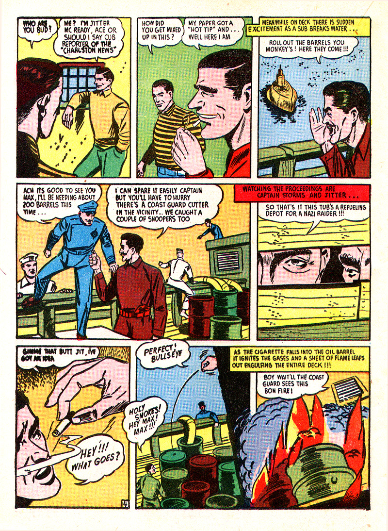 Read online Captain Fearless comic -  Issue #1 - 32