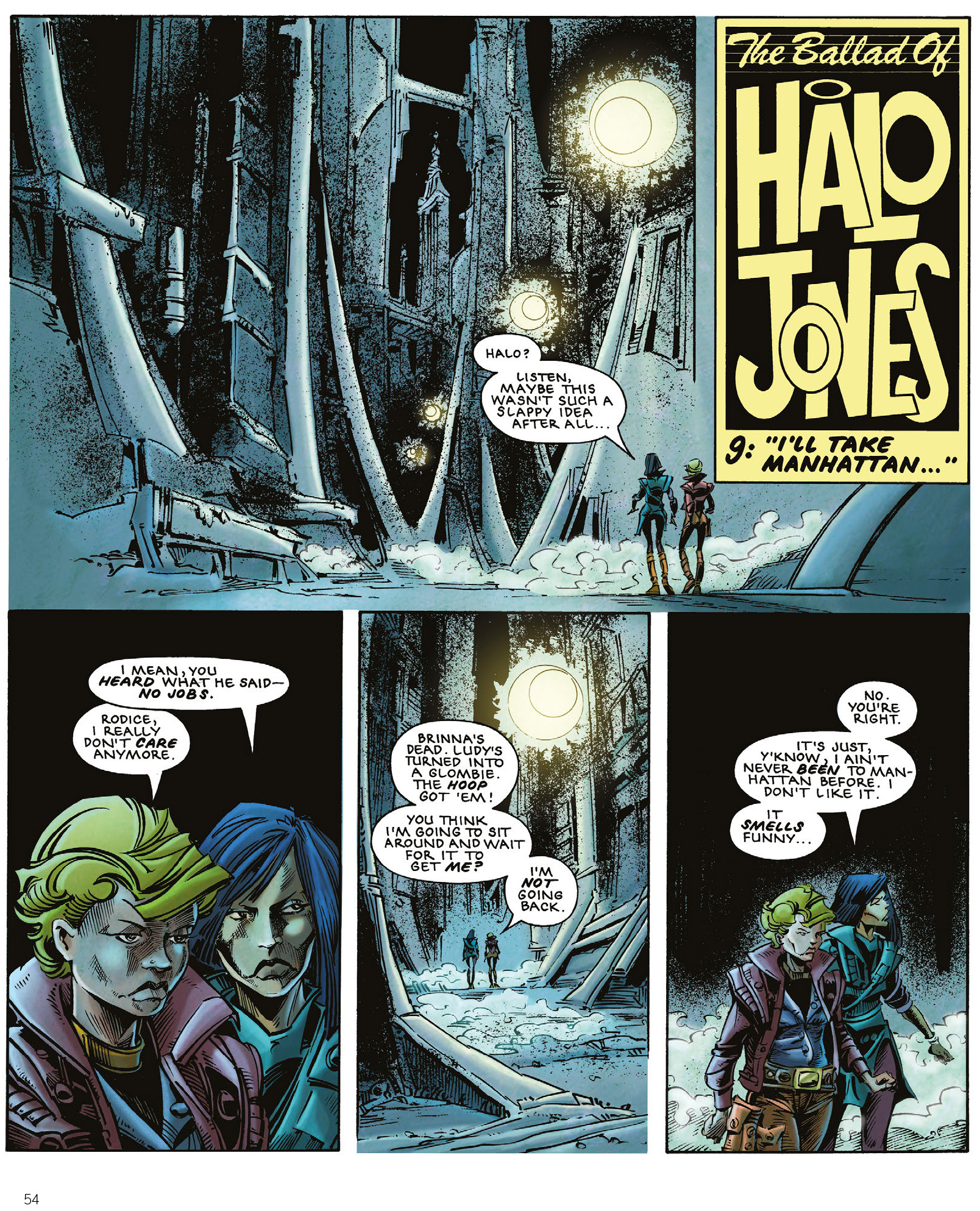Read online The Ballad of Halo Jones: Full Colour Omnibus Edition comic -  Issue # TPB (Part 1) - 56