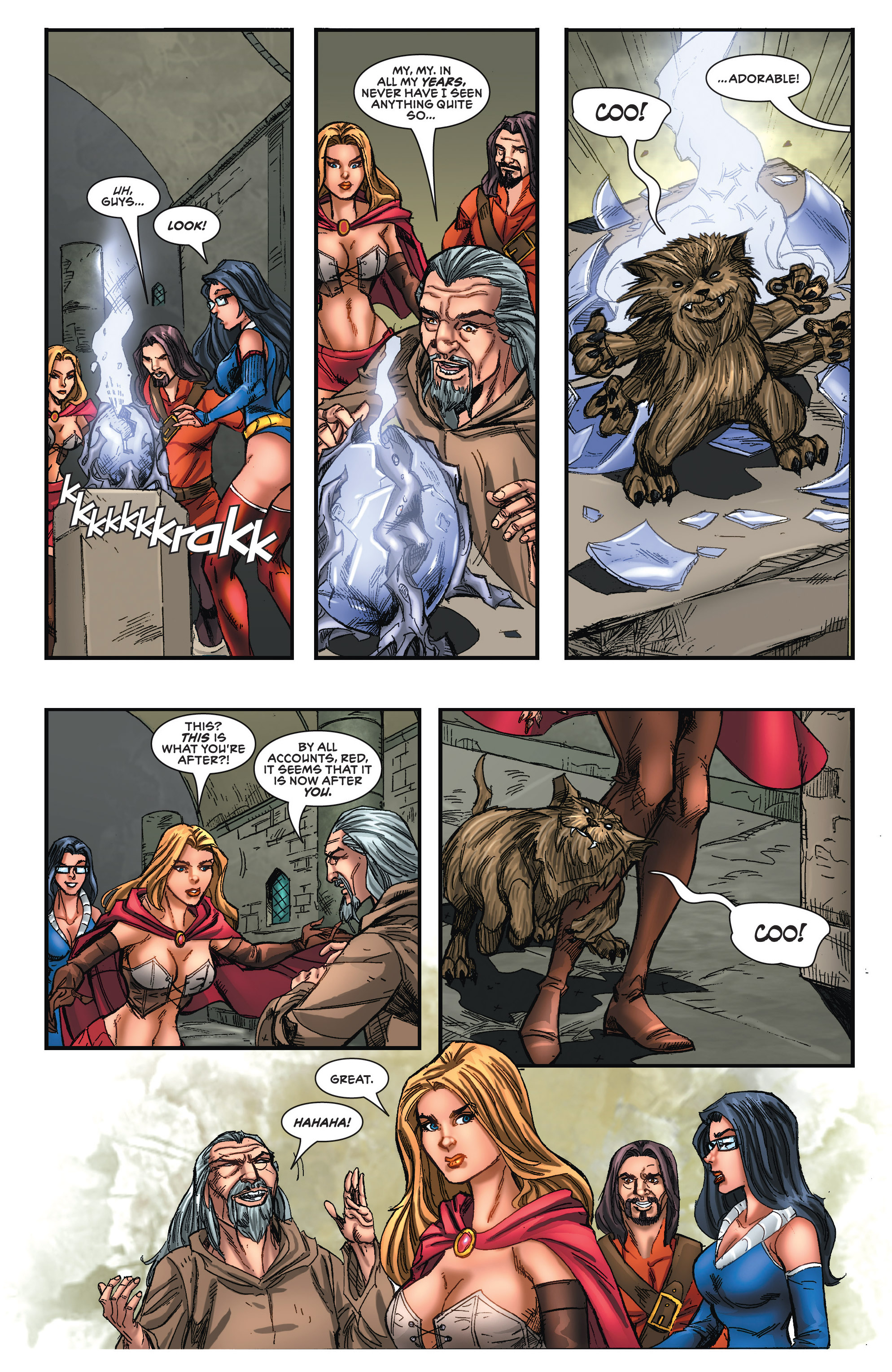 Read online Grimm Fairy Tales presents Bad Girls comic -  Issue # TPB - 68