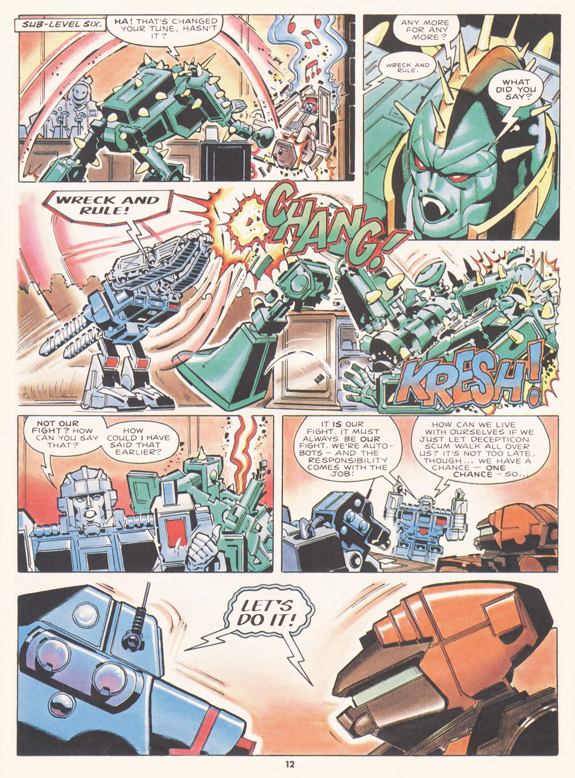 Read online The Transformers (UK) comic -  Issue #82 - 12