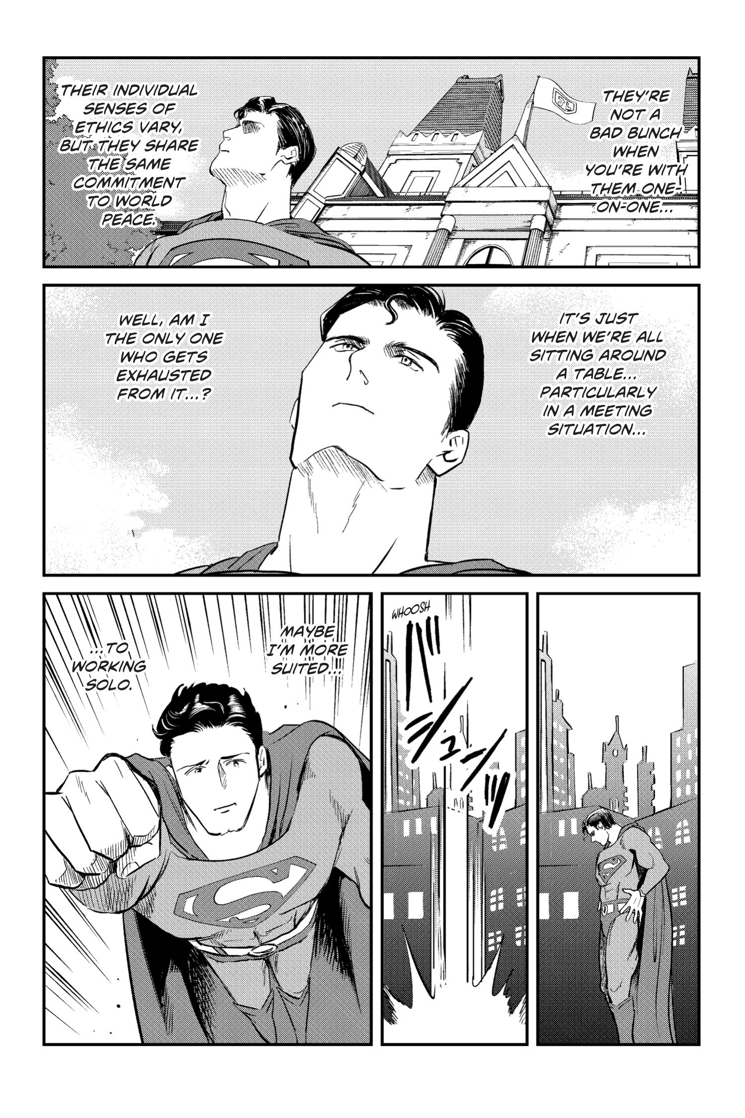 Read online Superman vs. Meshi comic -  Issue #3 - 7