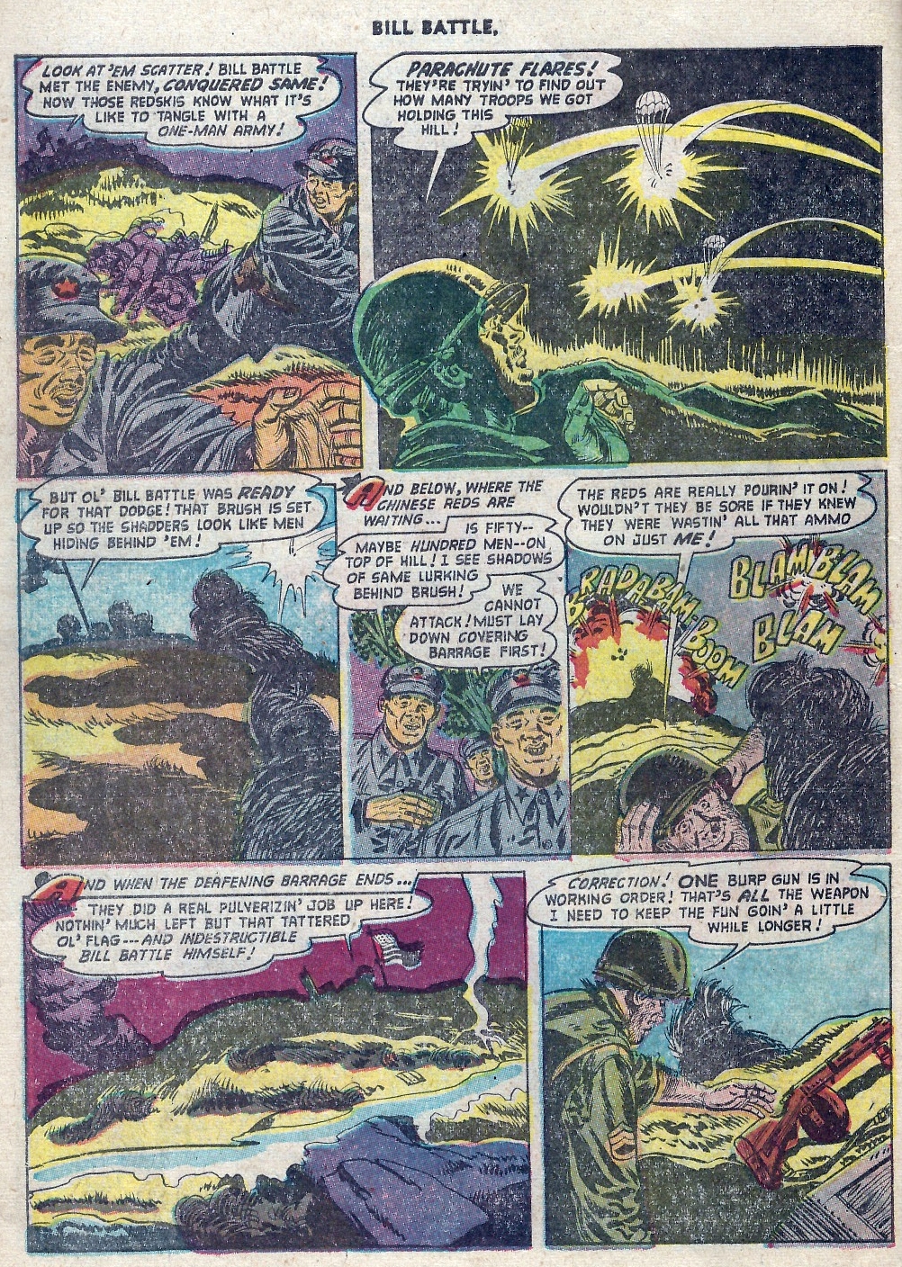 Read online Bill Battle: The One Man Army comic -  Issue #4 - 10