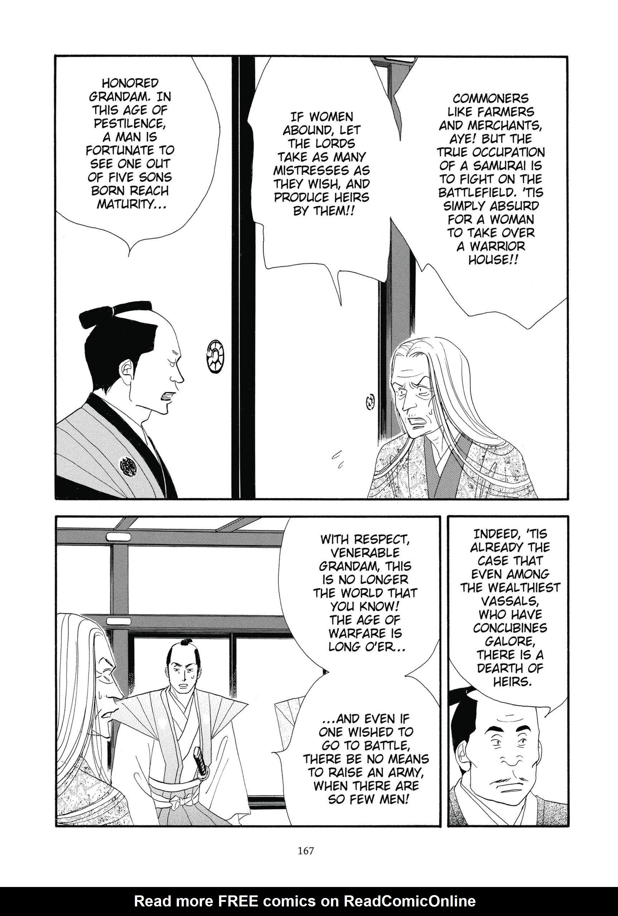 Read online Ōoku: The Inner Chambers comic -  Issue # TPB 3 - 167