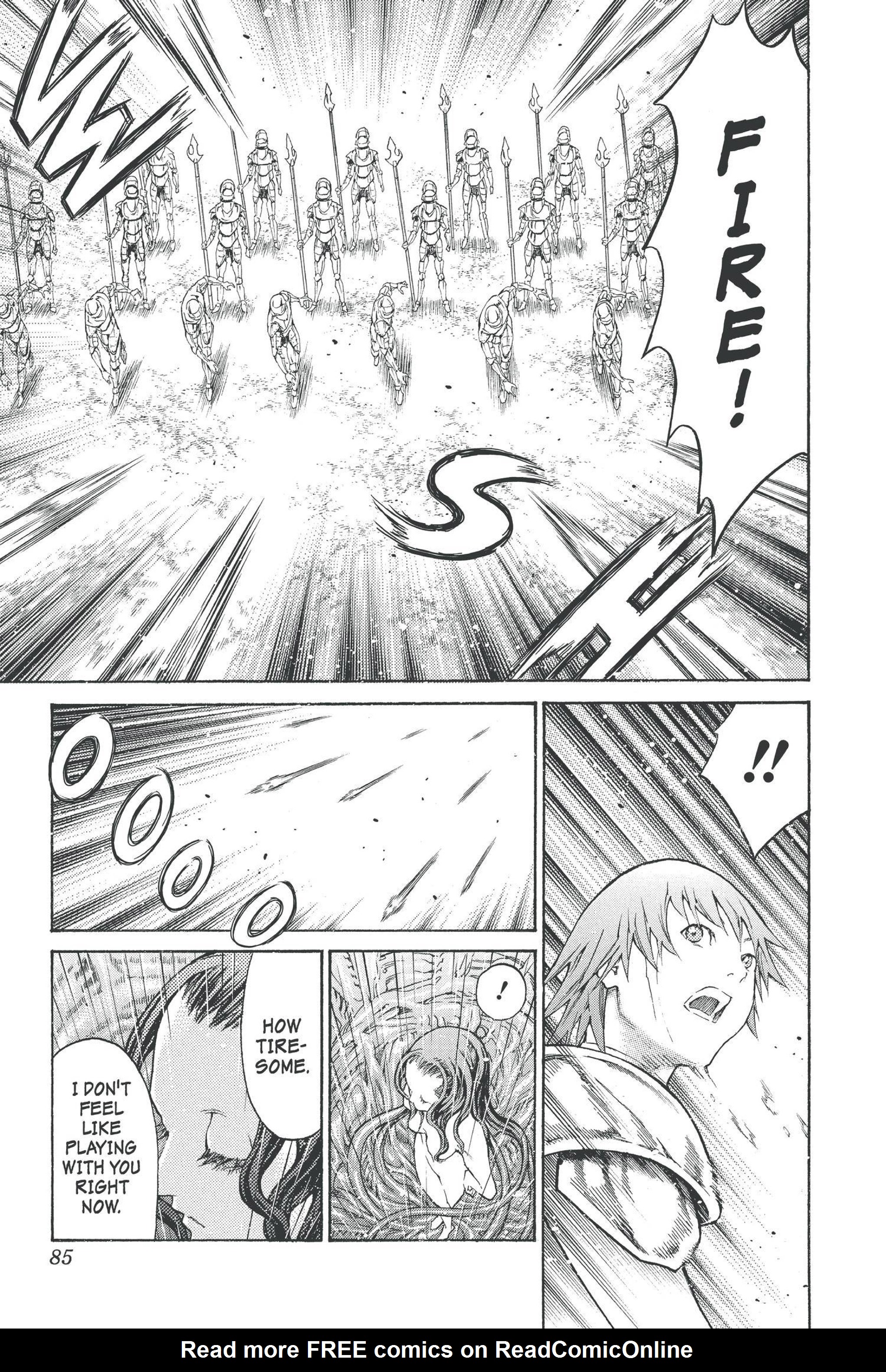 Read online Claymore comic -  Issue #14 - 80