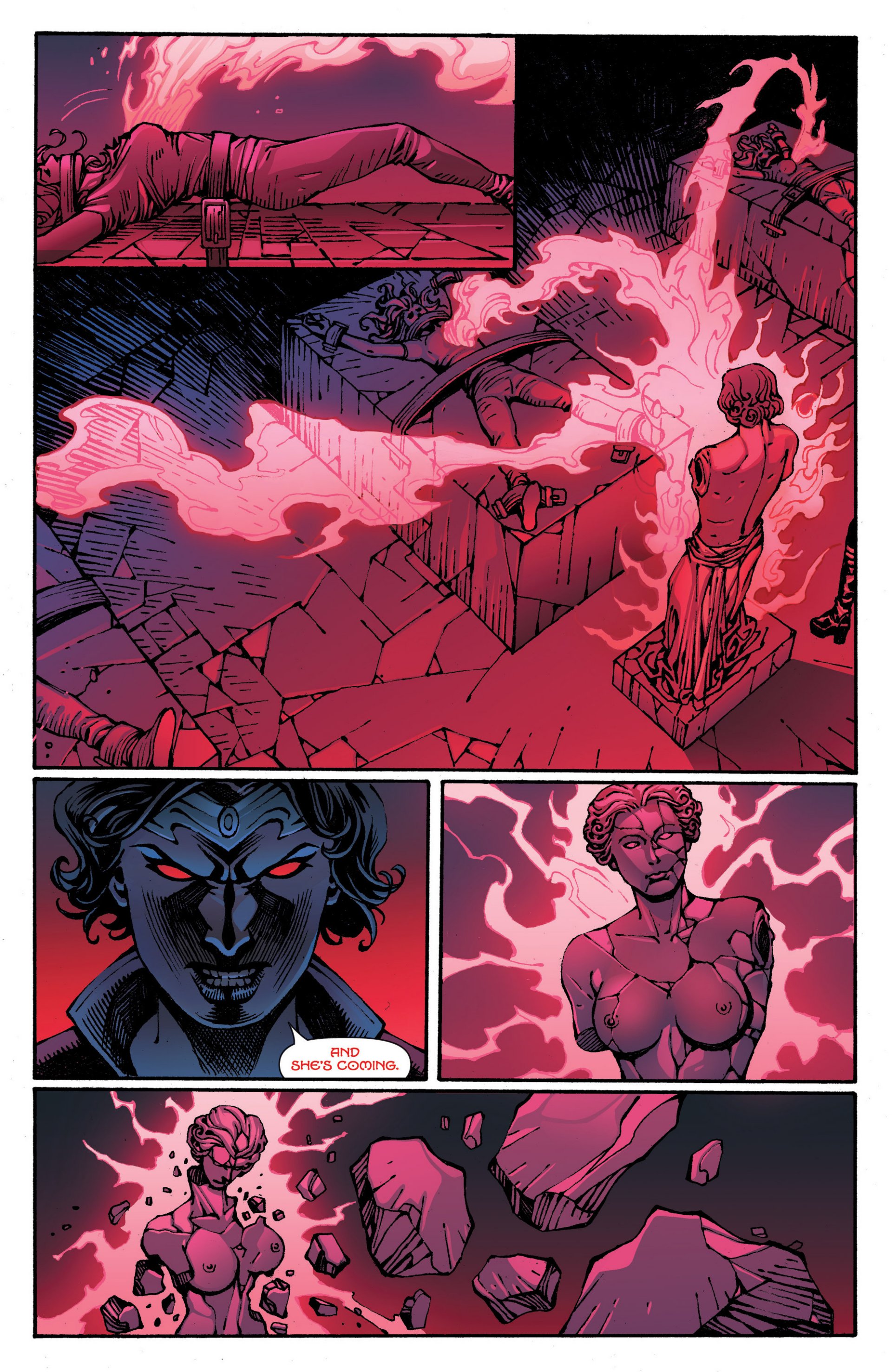 Read online Grimm Fairy Tales presents Godstorm: Age of Darkness comic -  Issue # Full - 12