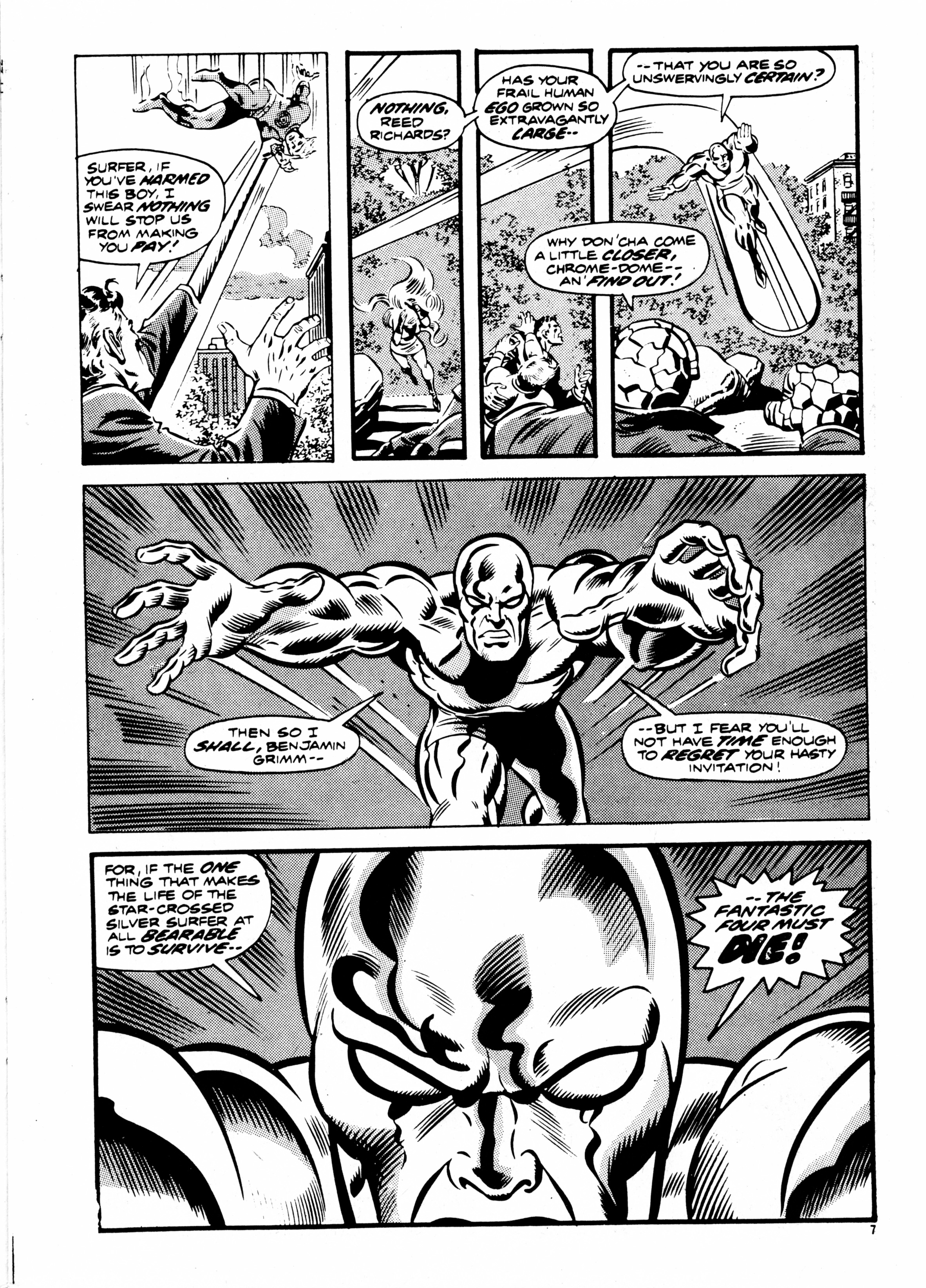 Read online Fantastic Four (1982) comic -  Issue #22 - 7