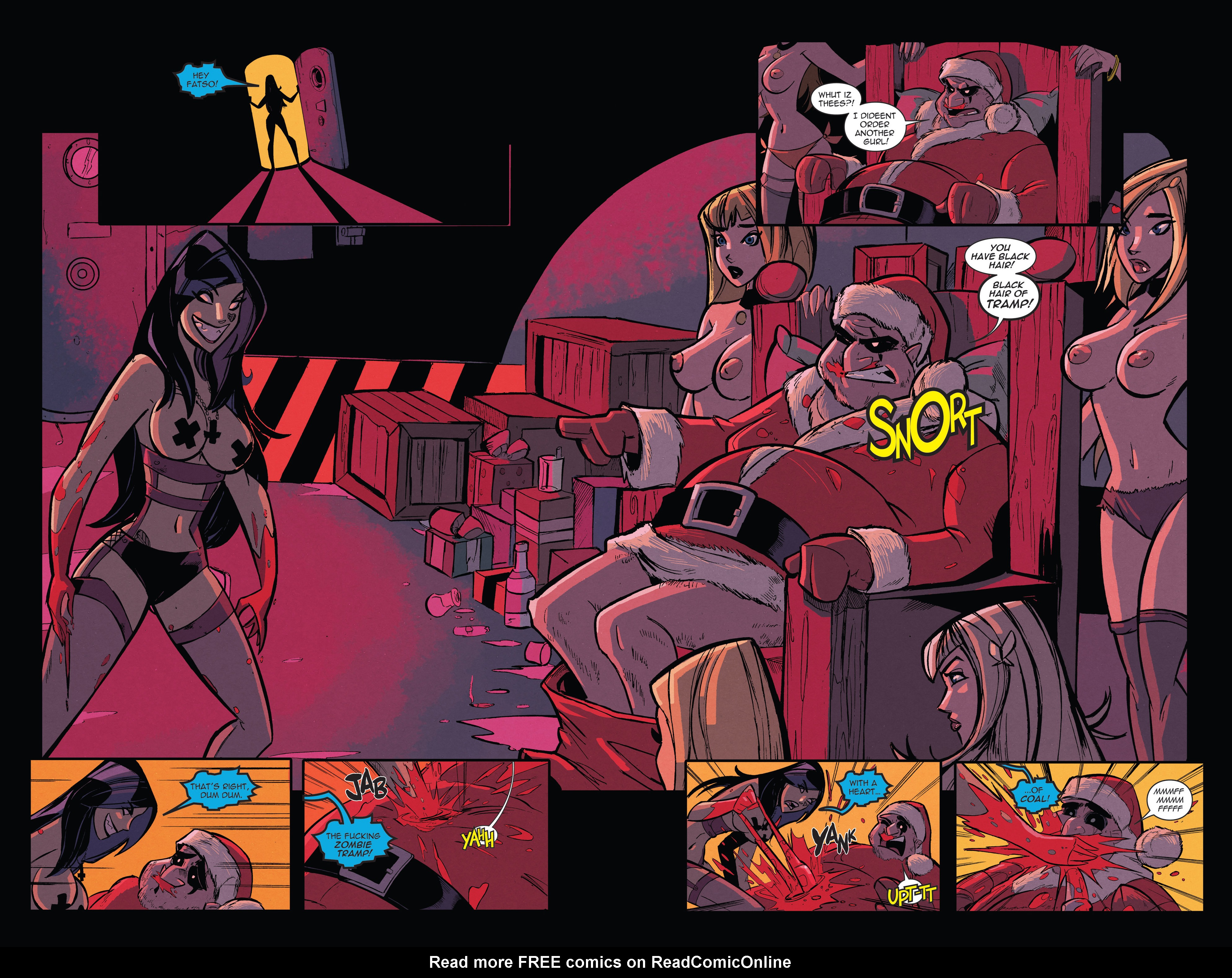Read online Zombie Tramp: Saves XXX-Mas comic -  Issue # Full - 22