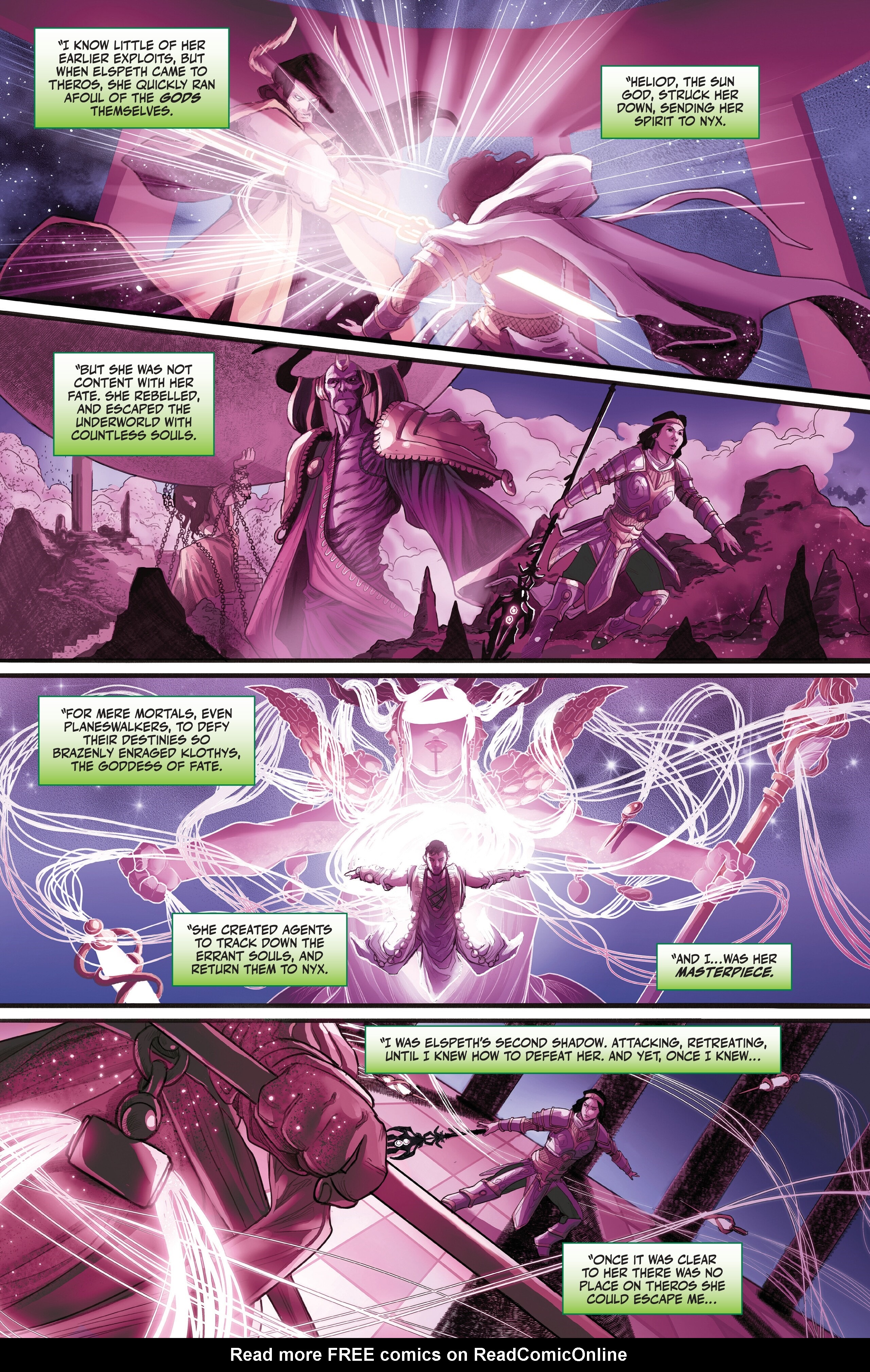 Read online Magic Planeswalkers: Notorious comic -  Issue # Full - 6