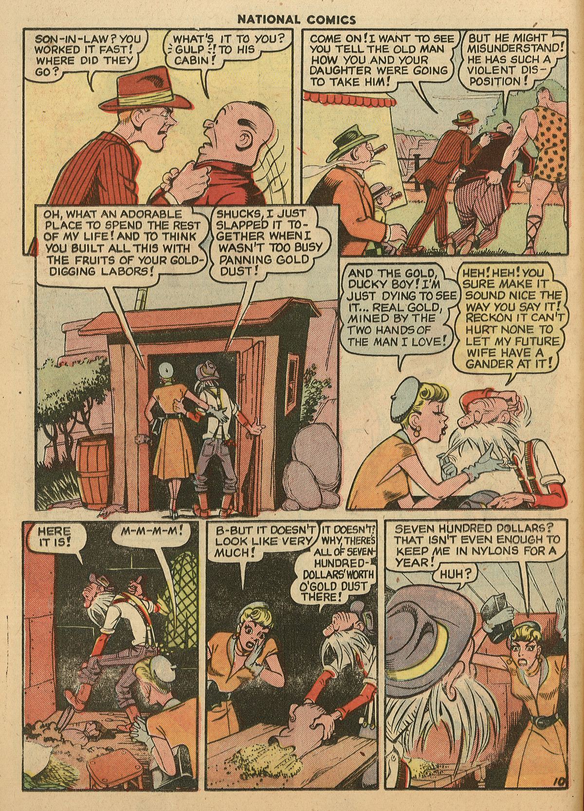Read online National Comics comic -  Issue #72 - 12