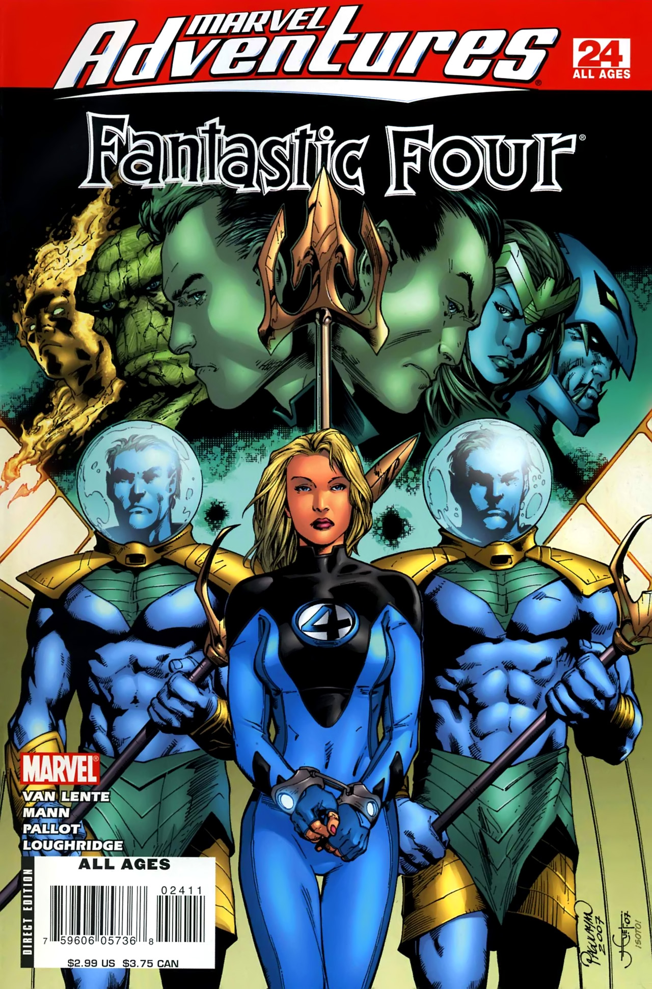 Read online Marvel Adventures Fantastic Four comic -  Issue #24 - 1