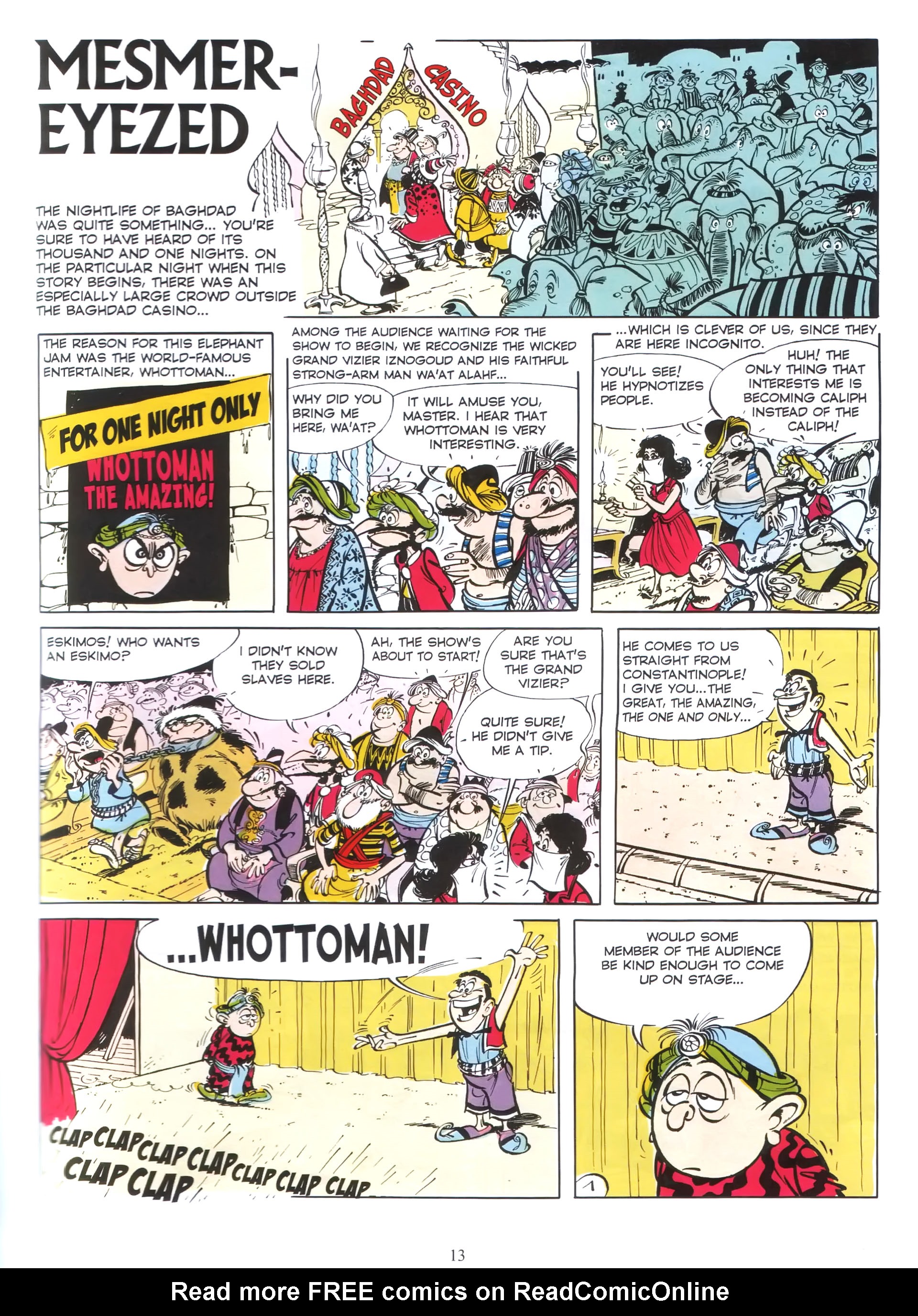 Read online Iznogoud comic -  Issue #1 - 11