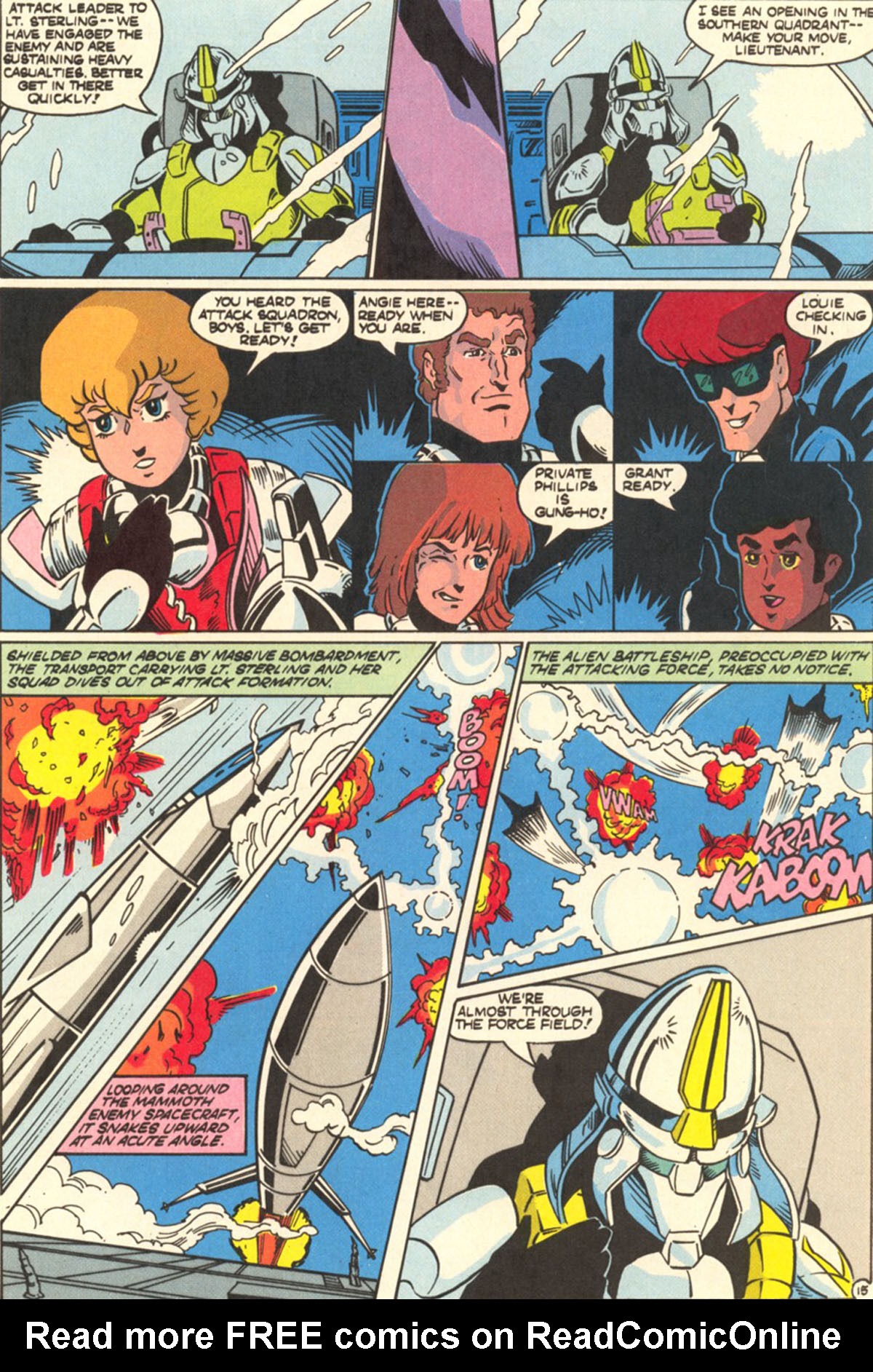 Read online Robotech Masters comic -  Issue #5 - 20
