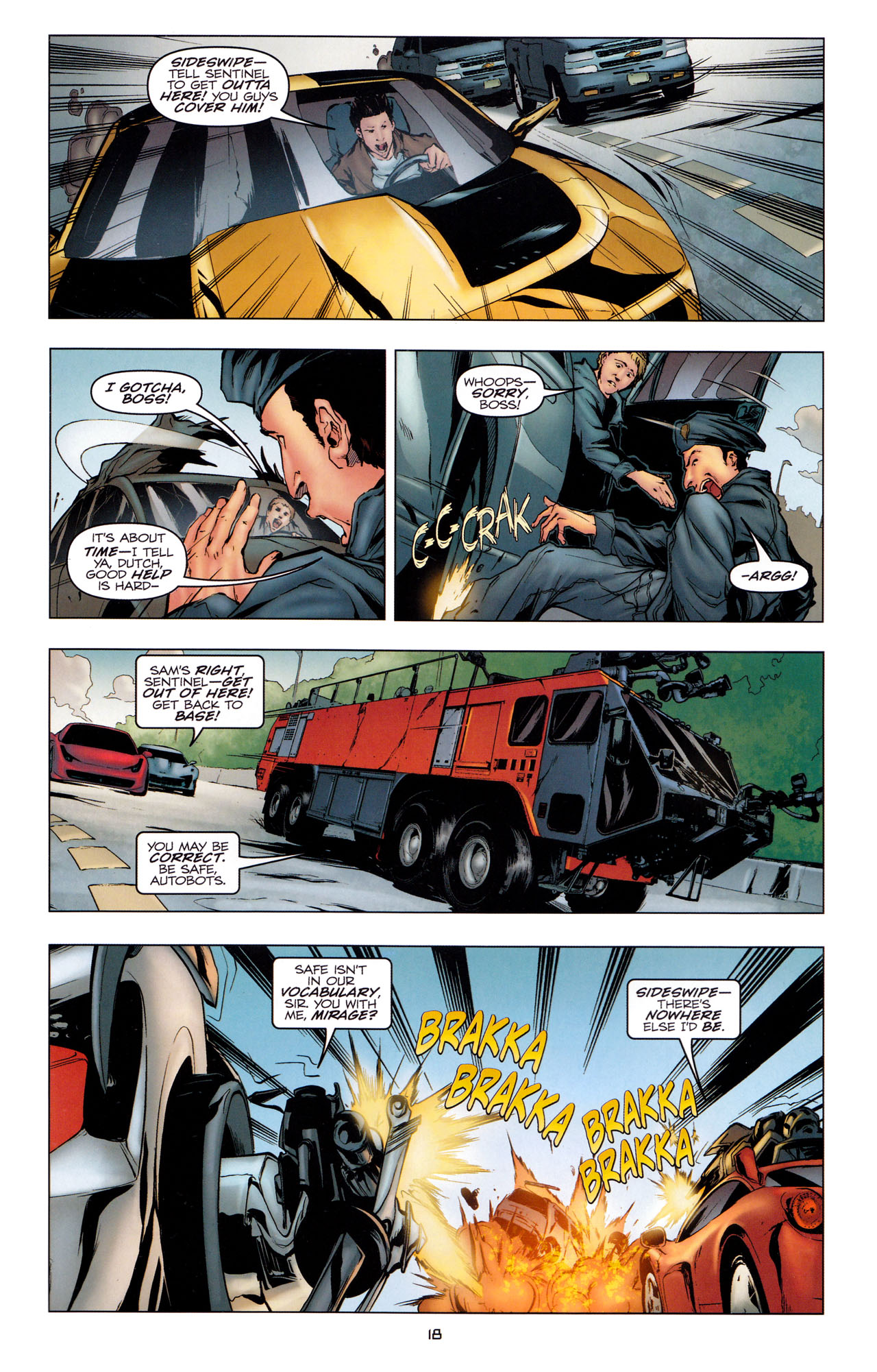 Read online Transformers: Dark of the Moon Movie Adaptation comic -  Issue #2 - 20