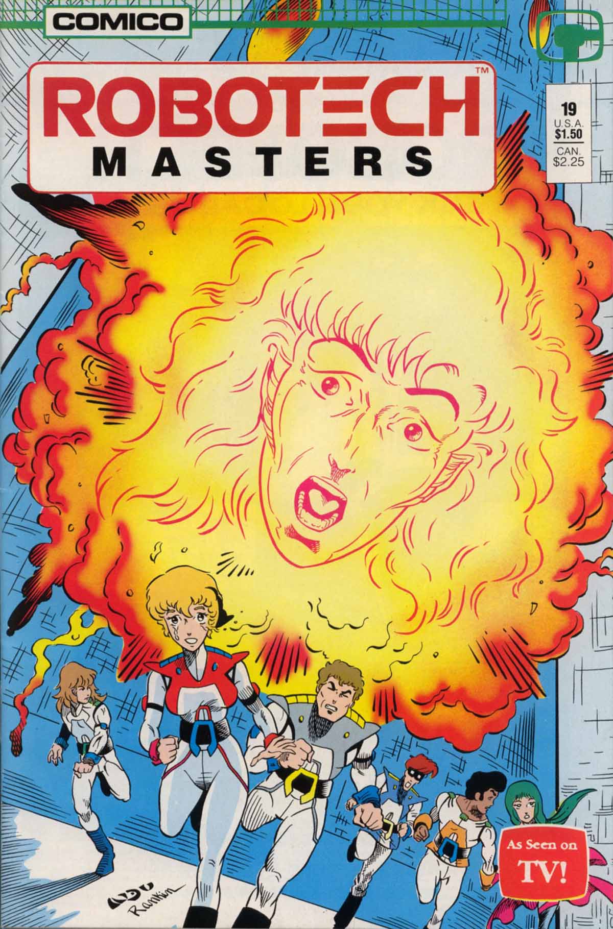 Read online Robotech Masters comic -  Issue #19 - 1