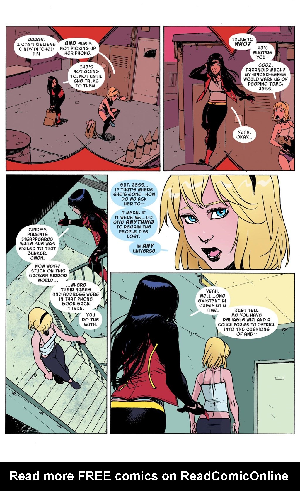 Spider-Gwen: Ghost-Spider - Edge of Spider-Verse (Modern Era Epic Collection) chapter 3 page 91