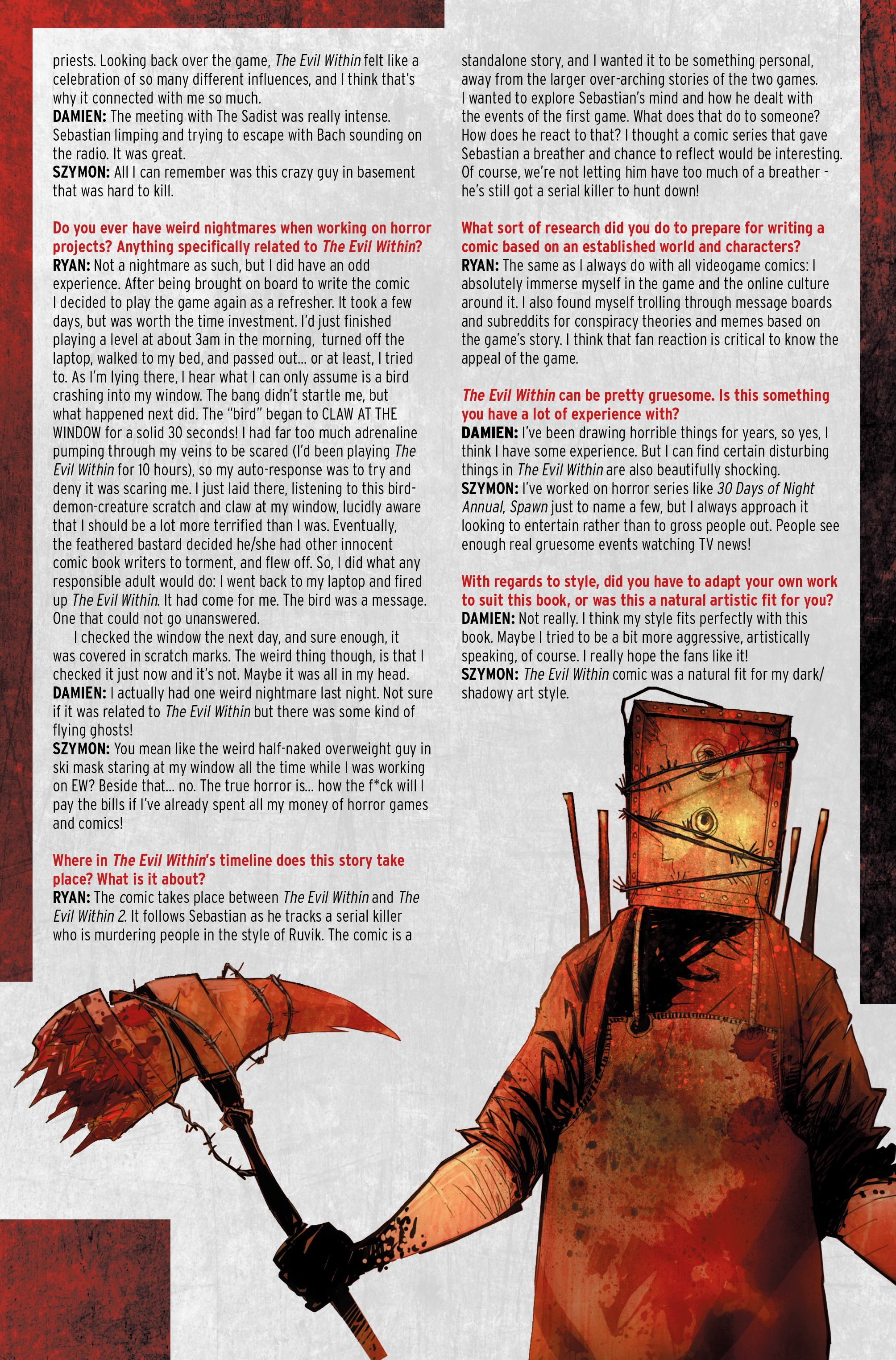 Read online The Evil Within: The Interlude comic -  Issue #1 - 61