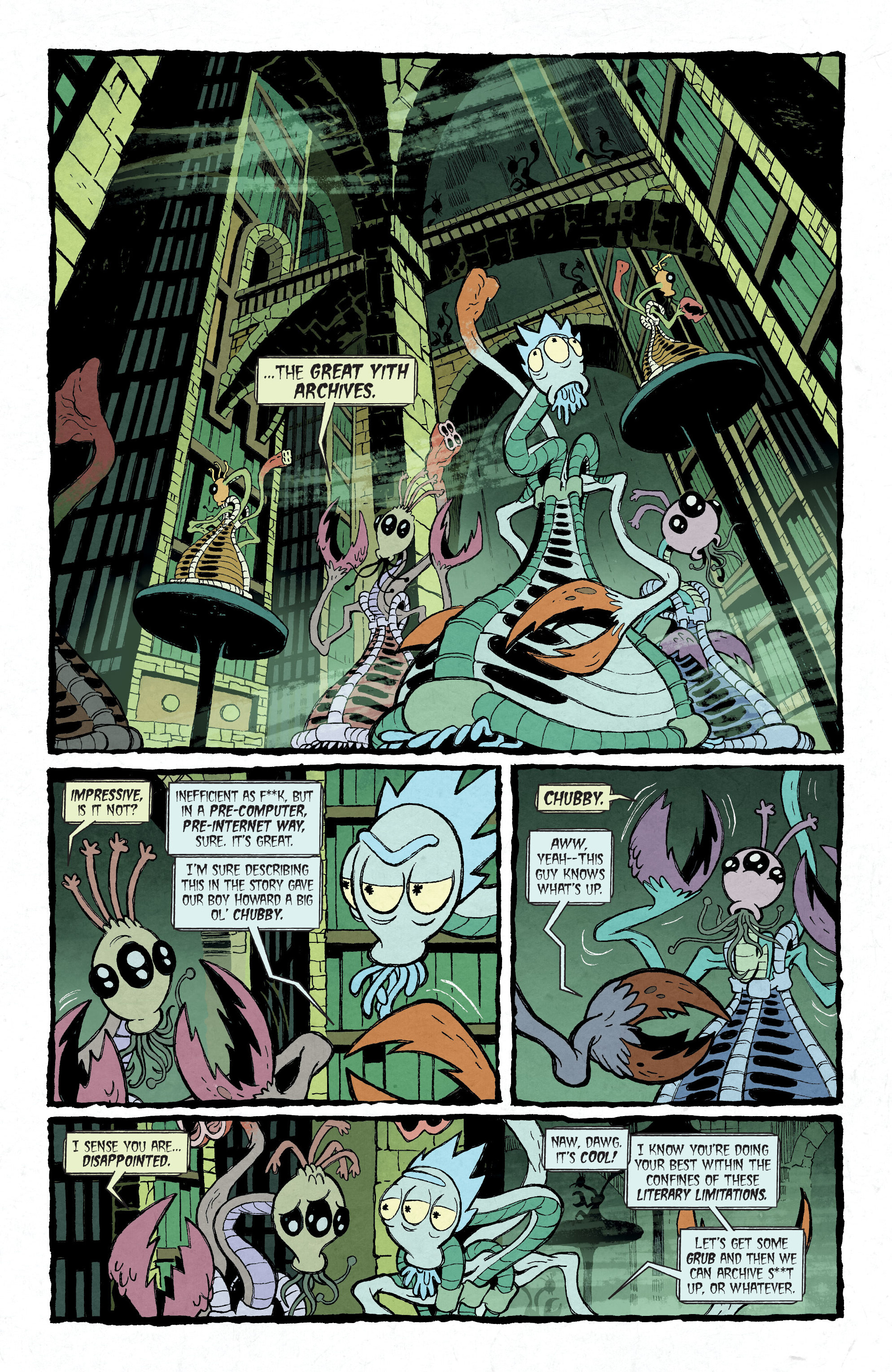 Read online Rick and Morty: vs. Cthulhu comic -  Issue # TPB - 62