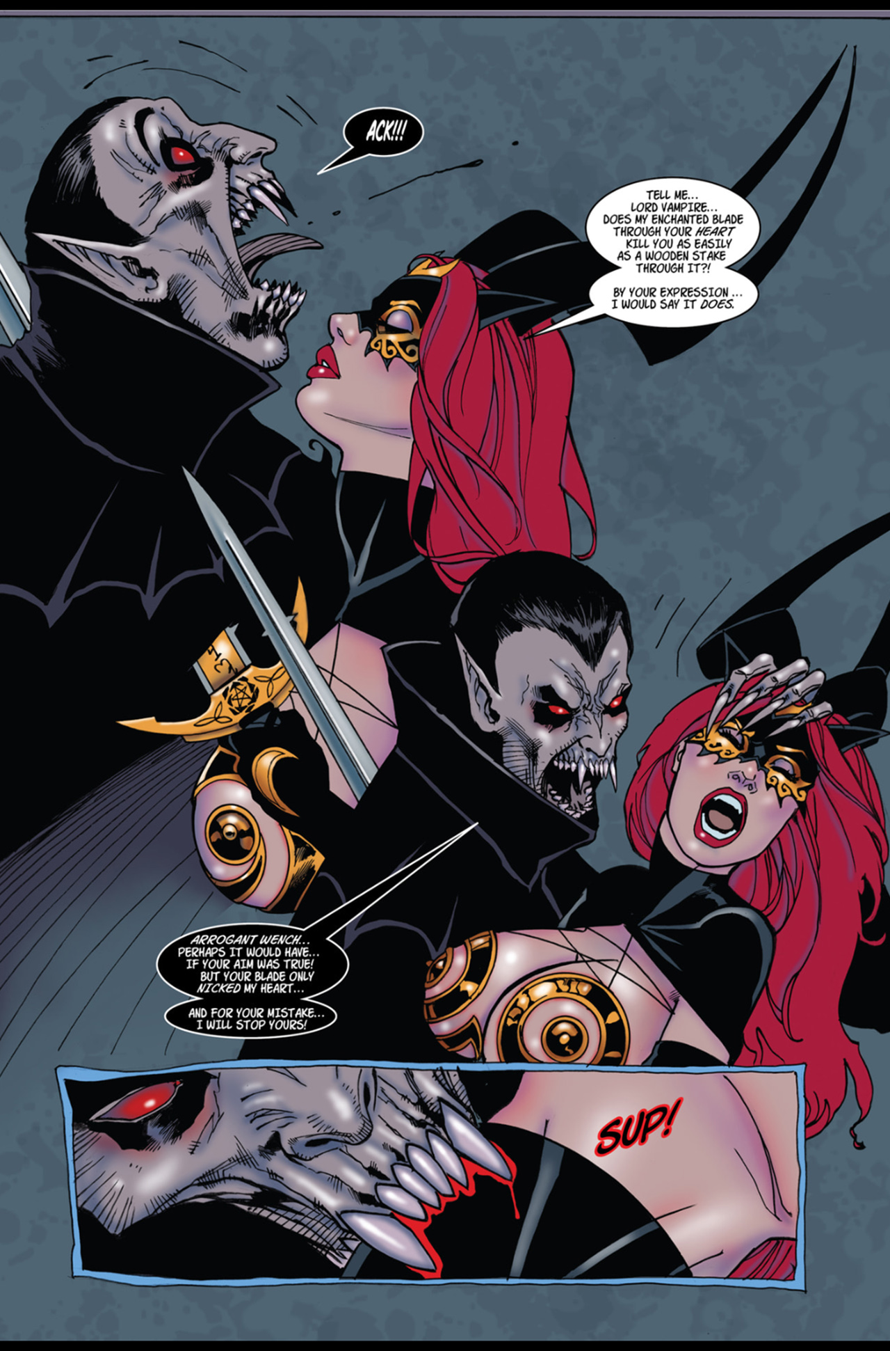 Read online Tarot: Witch of the Black Rose comic -  Issue #136 - 21