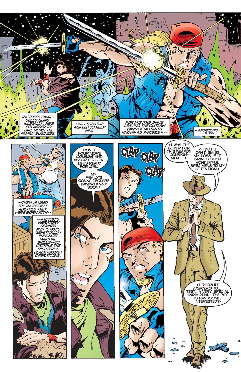 Read online X-Force Epic Collection comic -  Issue # Armageddon Now (Part 3) - 98