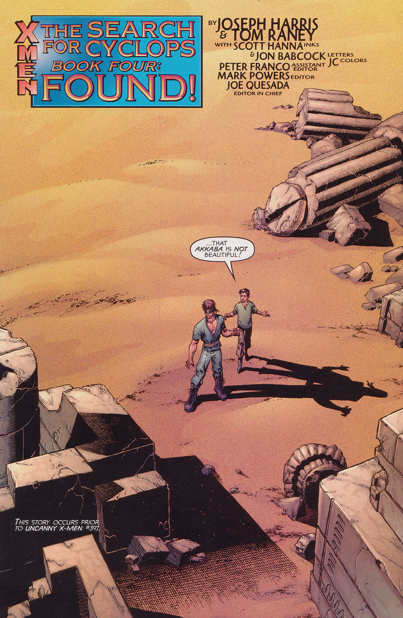 Read online X-Men: The Search for Cyclops comic -  Issue #4 - 4