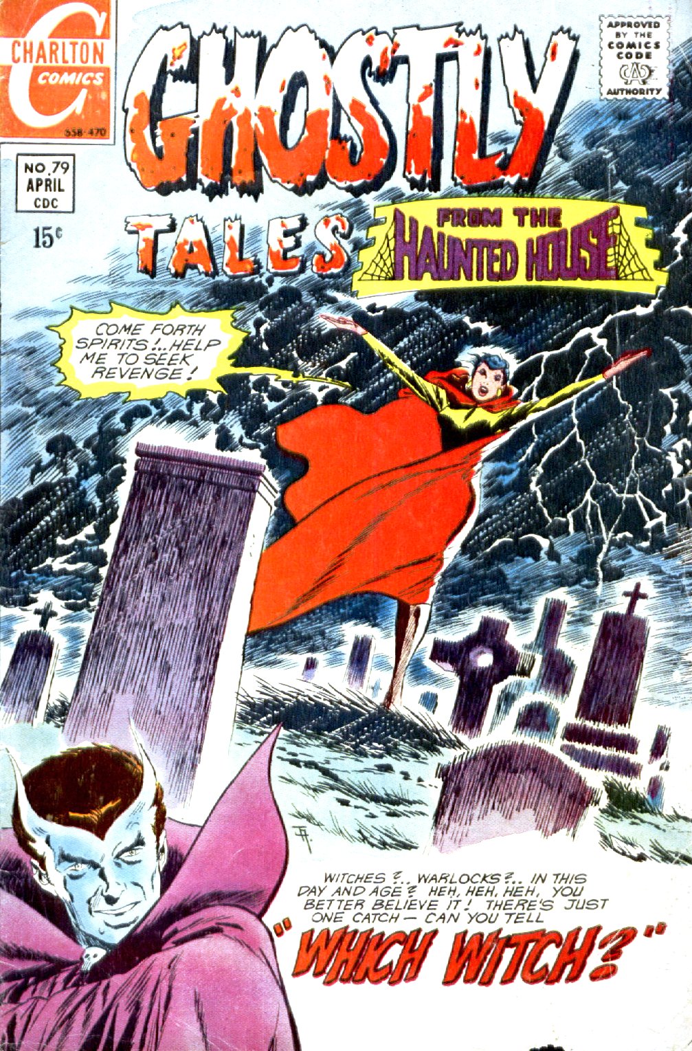 Read online Ghostly Tales comic -  Issue #79 - 1