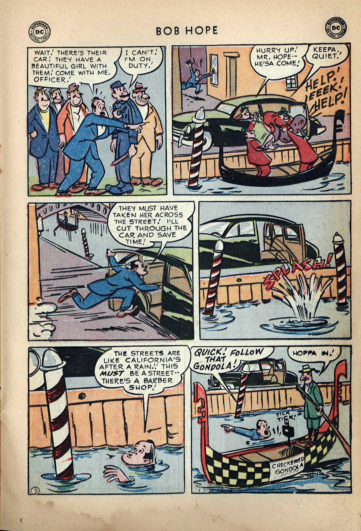 Read online The Adventures of Bob Hope comic -  Issue #23 - 25