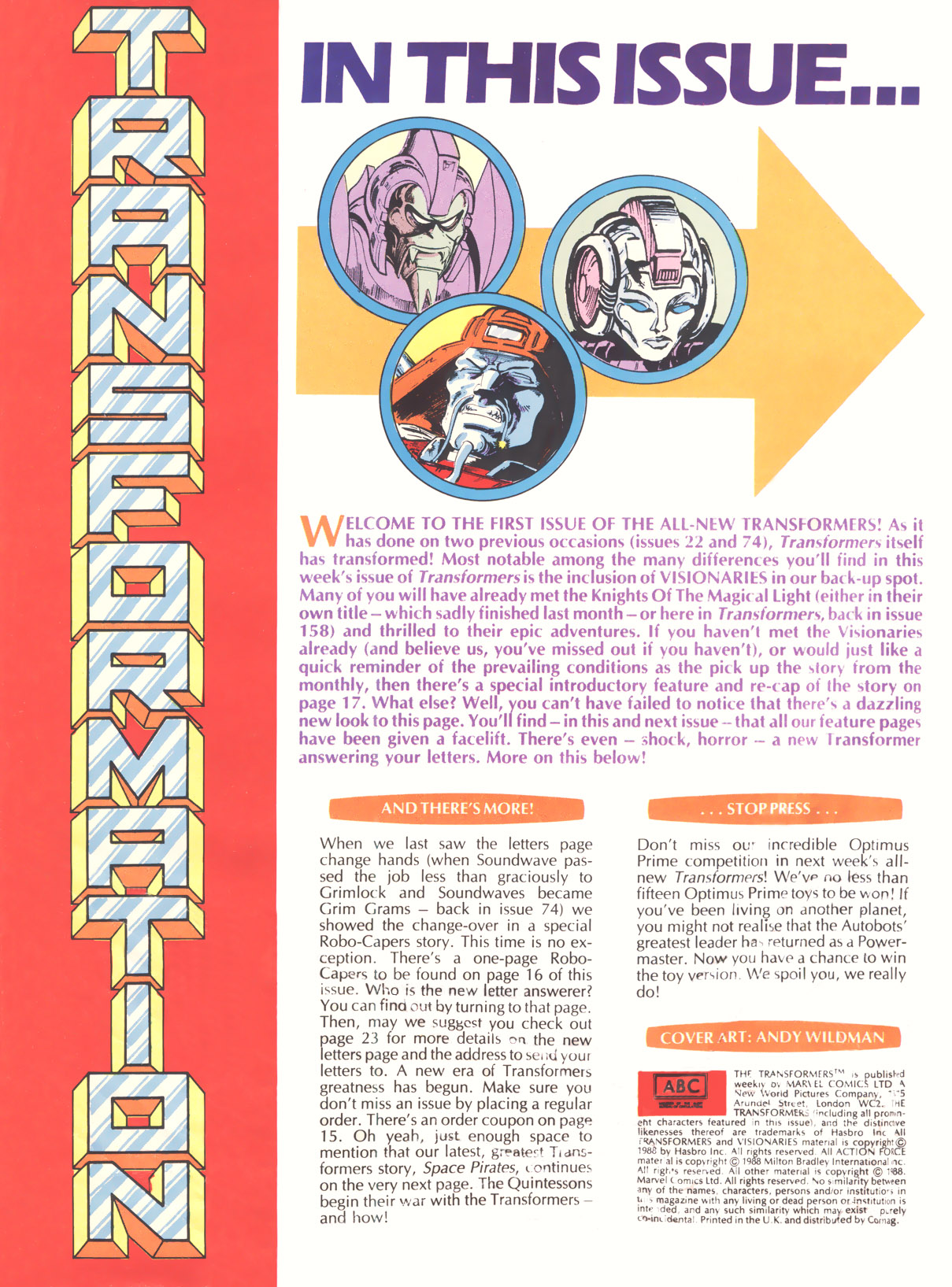 Read online The Transformers (UK) comic -  Issue #183 - 2