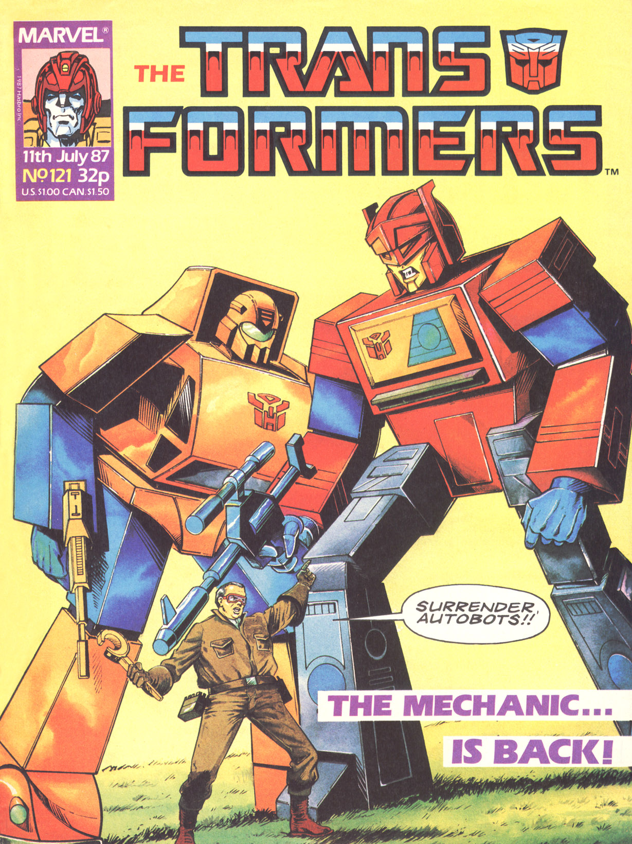 Read online The Transformers (UK) comic -  Issue #121 - 1
