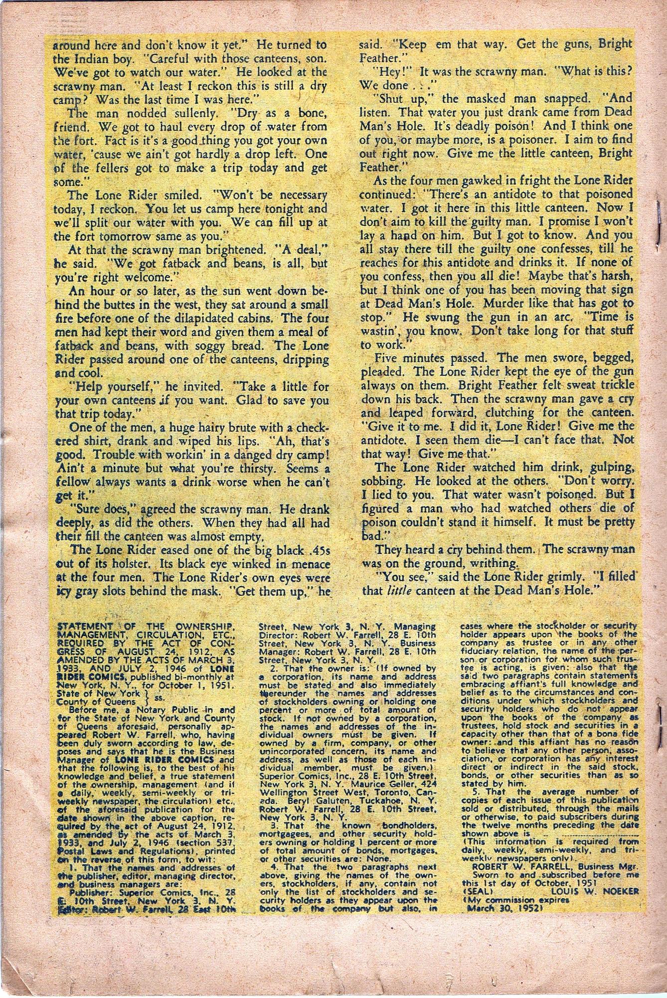 Read online The Lone Rider comic -  Issue #7 - 18