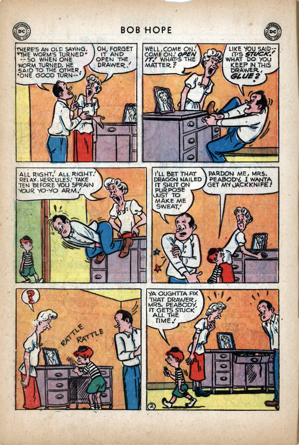Read online The Adventures of Bob Hope comic -  Issue #12 - 4