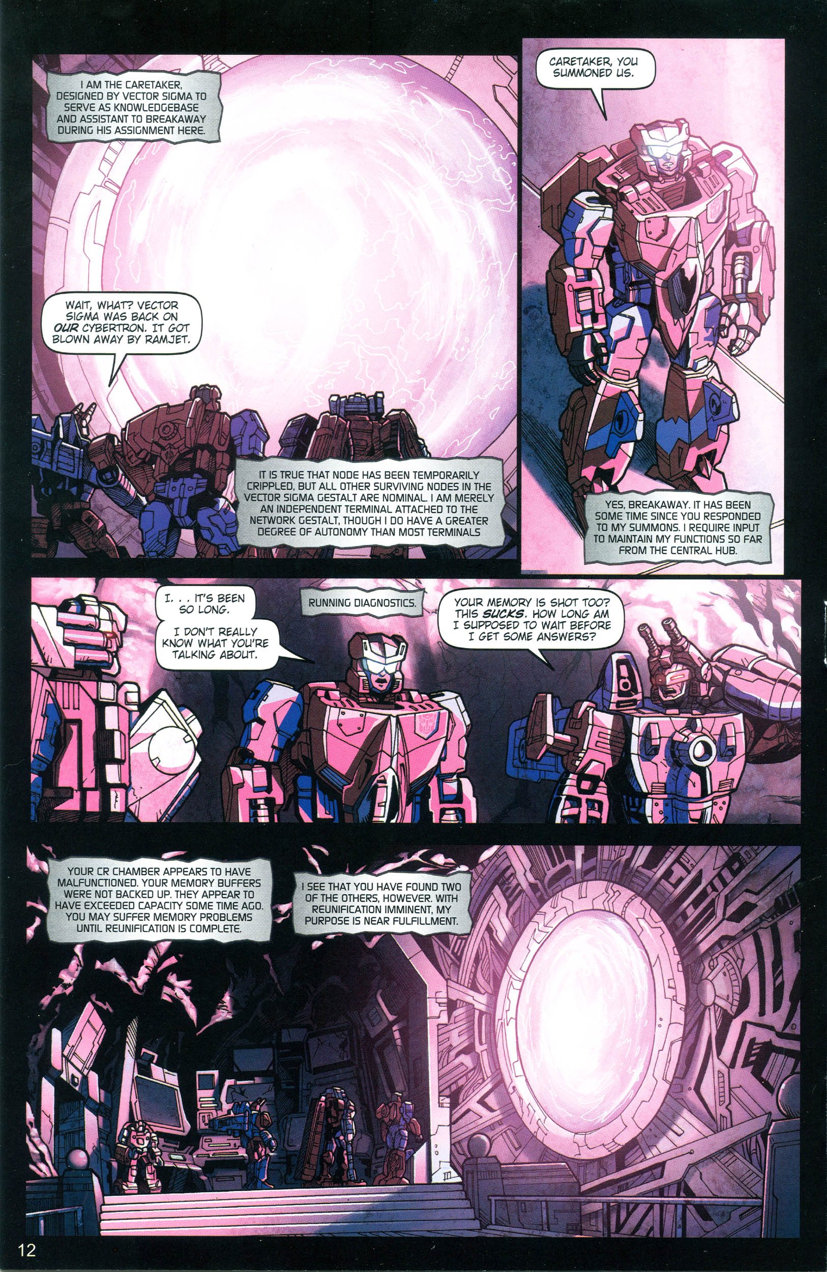 Read online Transformers: Collectors' Club comic -  Issue #18 - 12