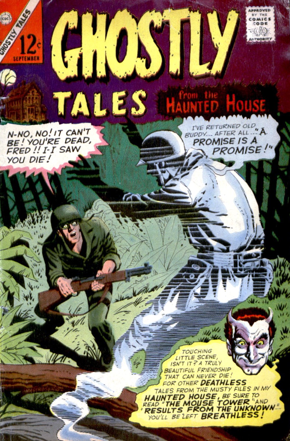 Read online Ghostly Tales comic -  Issue #57 - 1