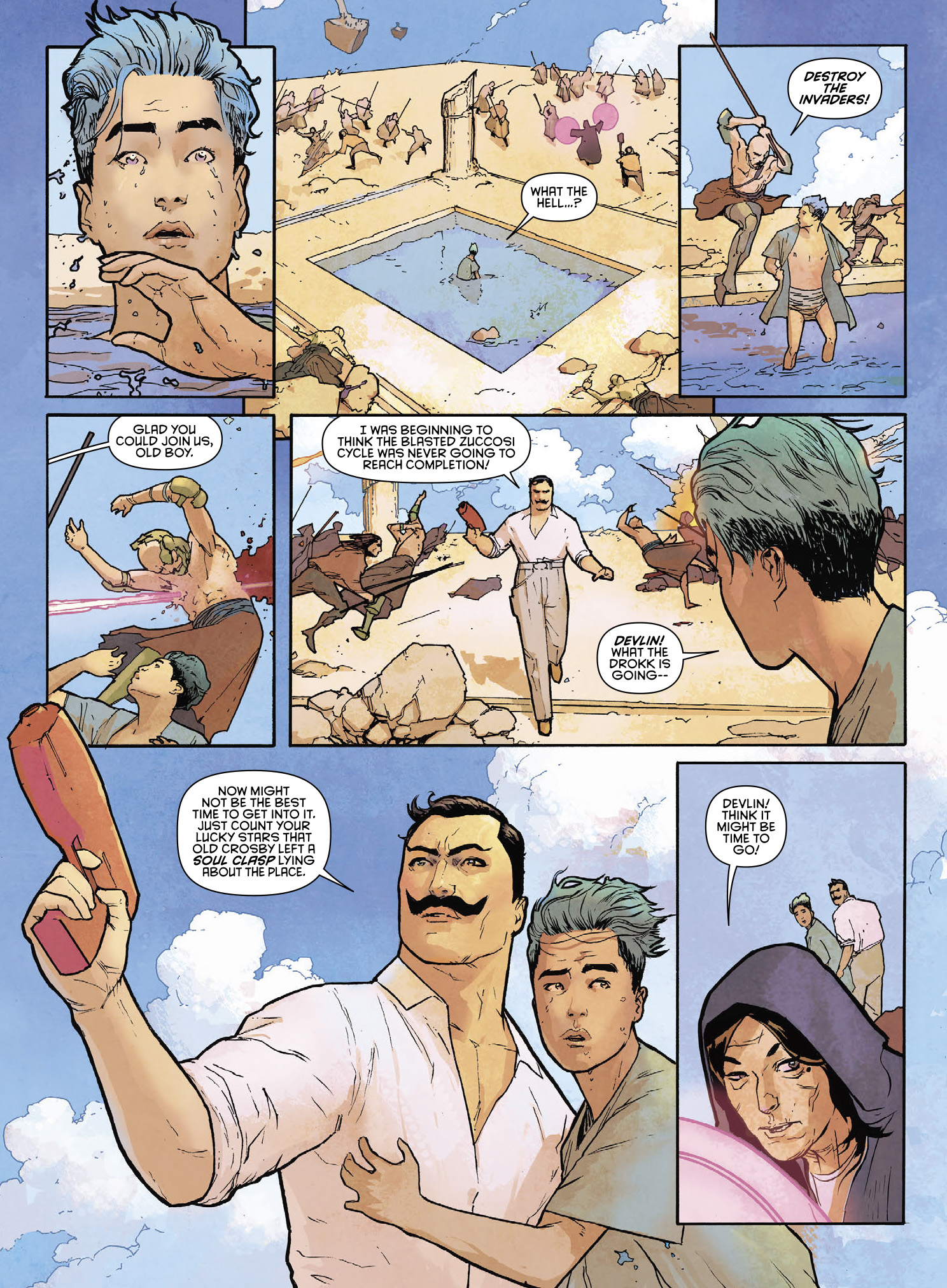 Read online Devlin Waugh comic -  Issue # TPB 3 (Part 1) - 73
