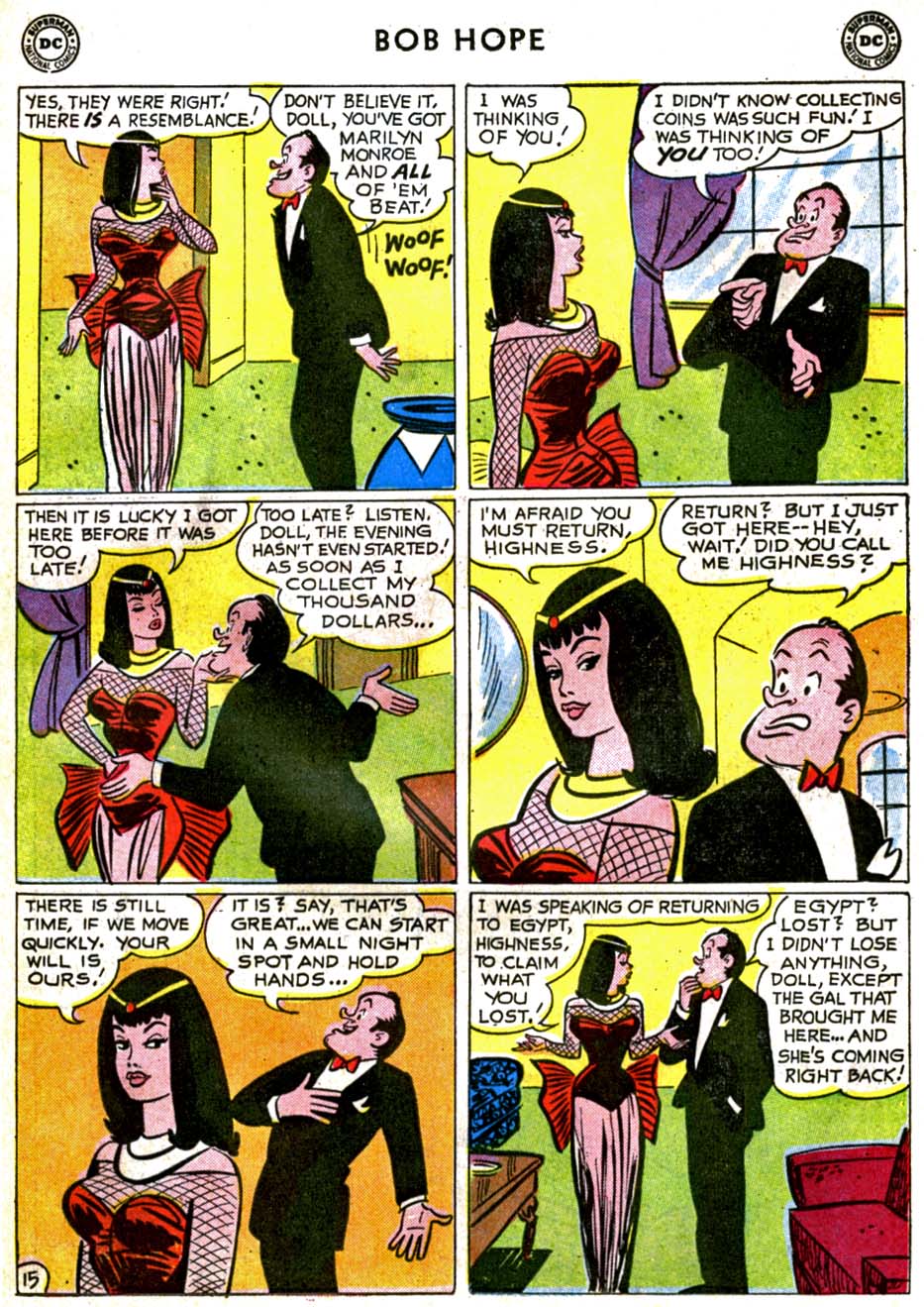 Read online The Adventures of Bob Hope comic -  Issue #71 - 19