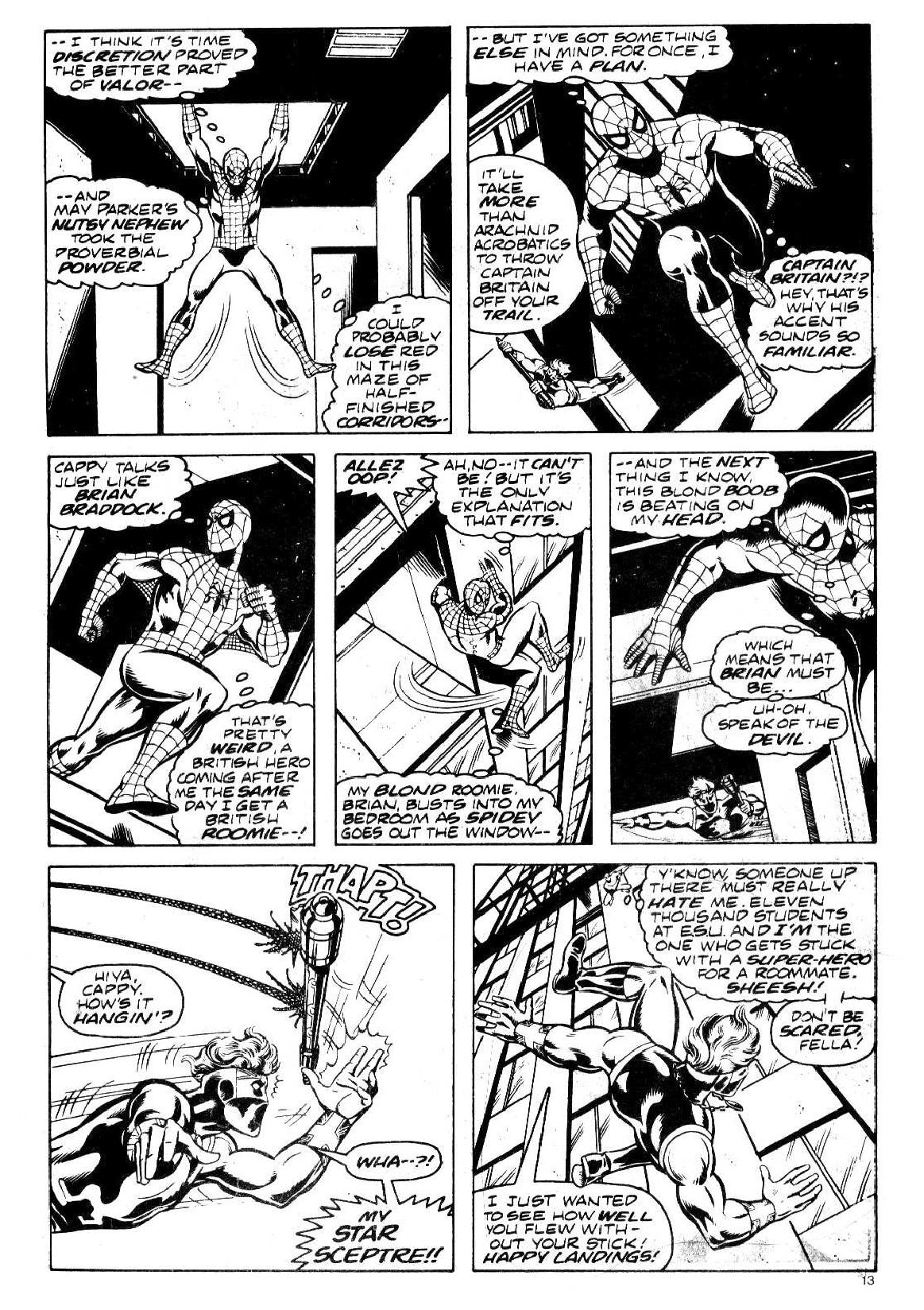 Read online Captain Britain Summer Special comic -  Issue #2 - 13