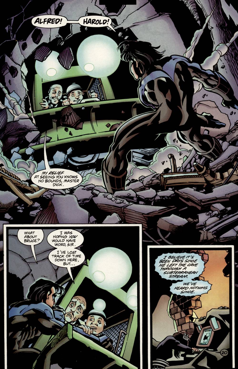 Read online Batman: Cataclysm comic -  Issue #12 - 22